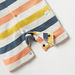 Juniors Striped Romper with Round Neck and Button Closure-Rompers%2C Dungarees and Jumpsuits-thumbnail-2