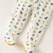 Juniors Car Print Closed Feet Sleepsuit with Long Sleeves-Sleepsuits-thumbnail-2