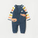 Juniors Applique Detail Sleepsuit with Long Sleeves and Button Closure-Sleepsuits-thumbnail-0