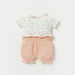 Juniors All-Over Print Romper with Short Sleeves and Bow Detail-Rompers%2C Dungarees and Jumpsuits-thumbnail-3