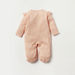 Juniors Textured Sleepsuit with Long Sleeves and Ruffle Trim-Sleepsuits-thumbnail-3
