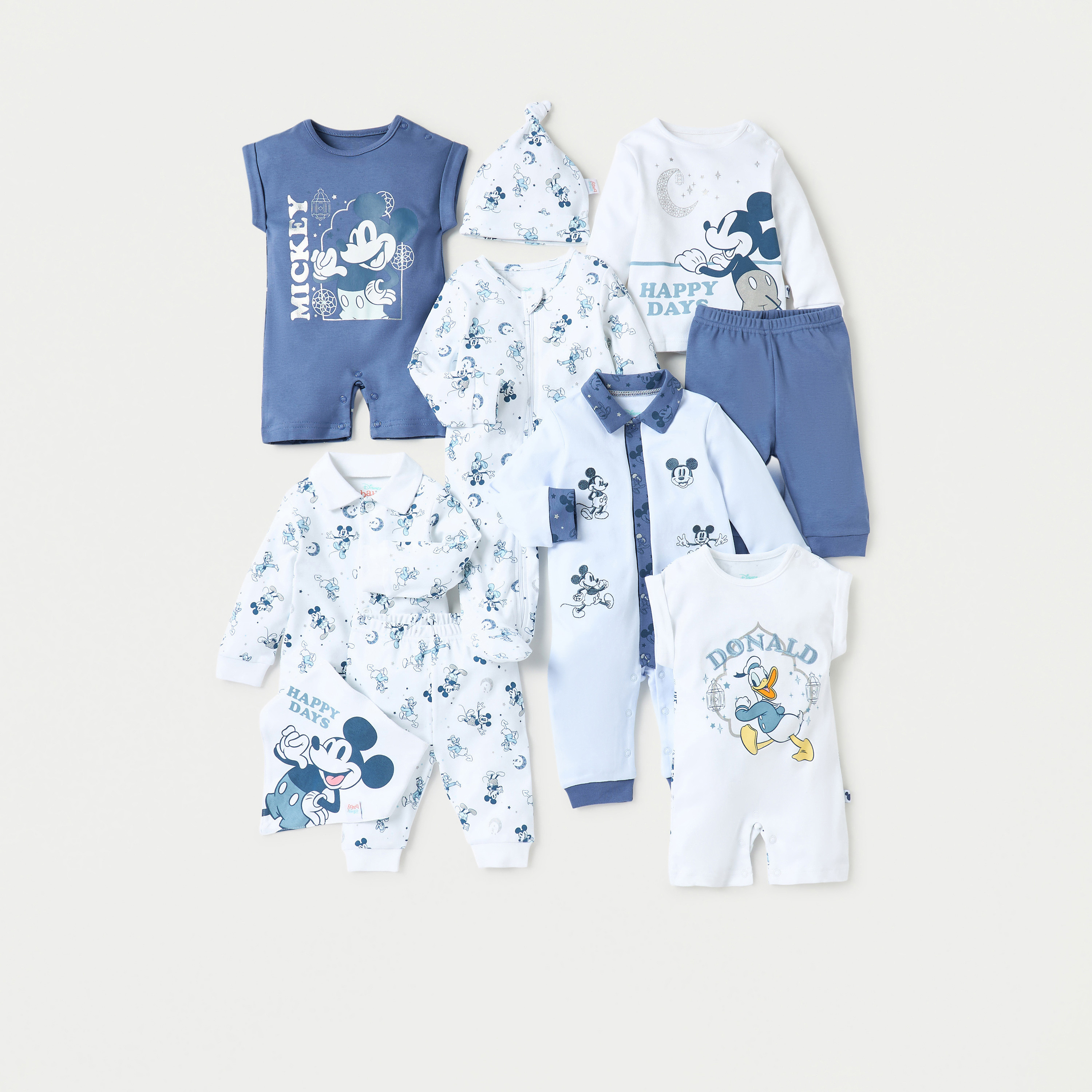 بدلة نوم مغلقة القدمين بسحاب إغلاق وطبعات من ديزني-baby-boys-clothing-nightwear-sleepsuits-image-5