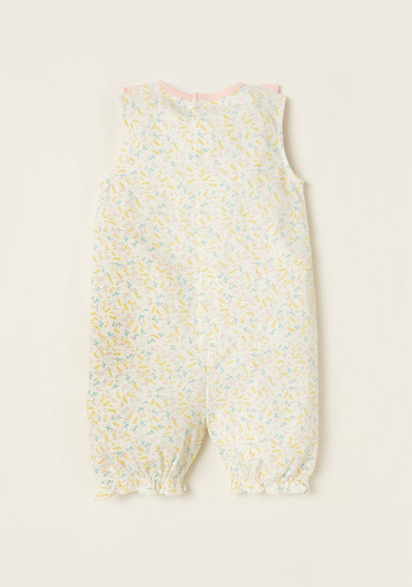 Juniors All-Over Printed Sleeveless Romper with Frill Detail-Rompers%2C Dungarees and Jumpsuits-image-2