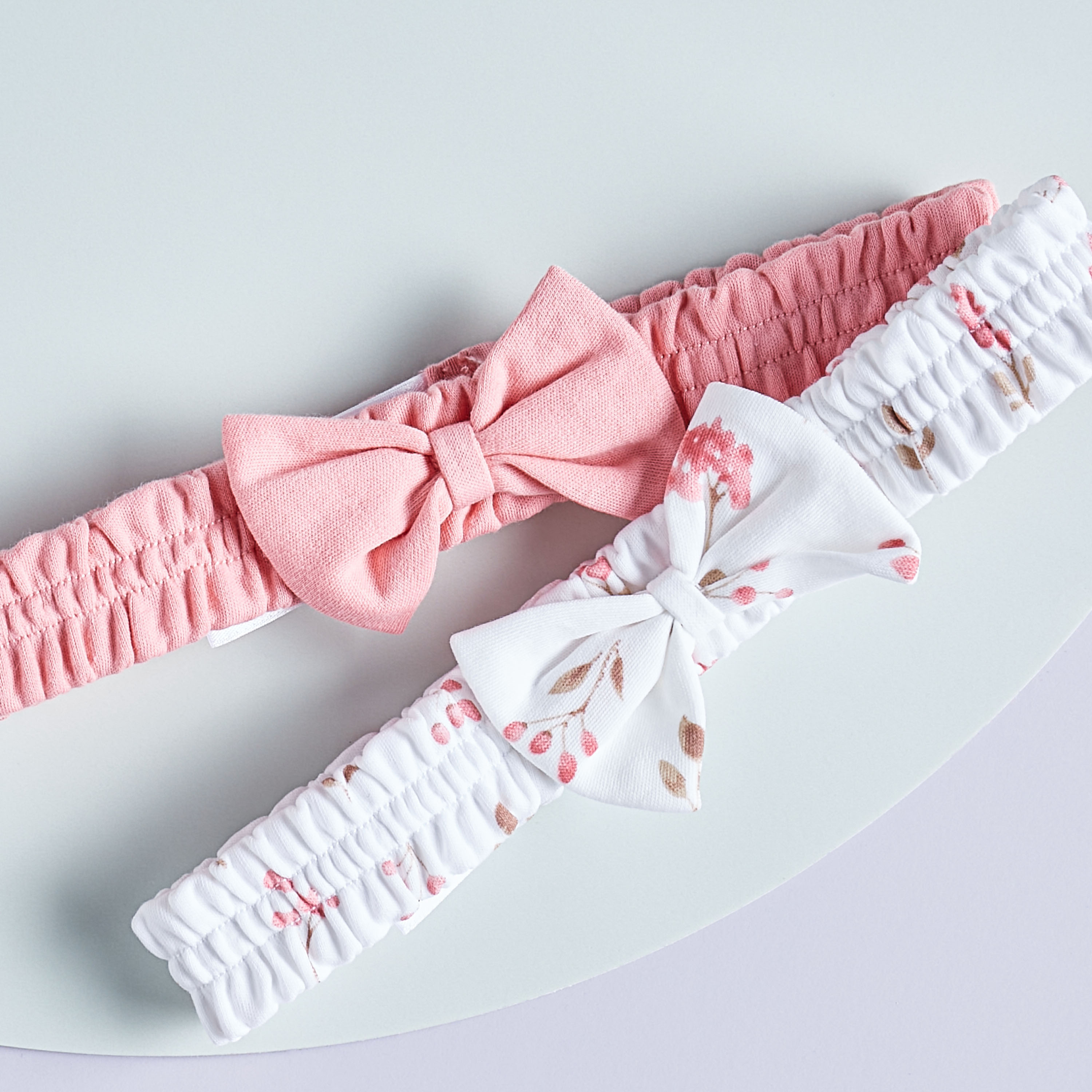 شرائط رأس بتزيينات فيونكة من جونيورز - طقم من قطعتين-baby-girls-accessories-hairaccessories-image-4