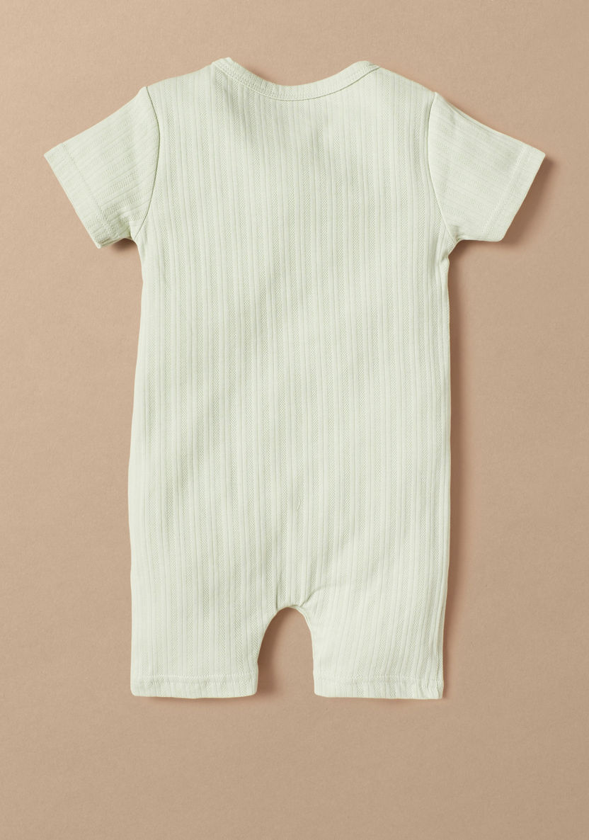 Juniors All-Over Ribbed Romper with Snap Button Closure-Rompers, Dungarees & Jumpsuits-image-3