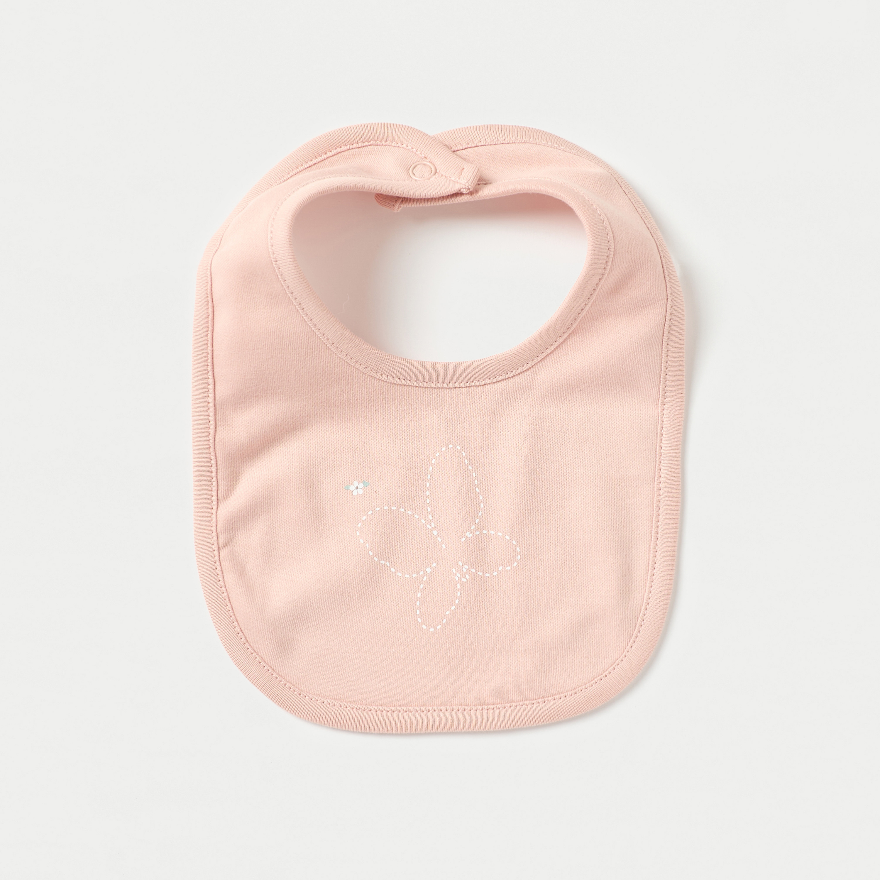 مرايل بطبعات وأزرار إغلاق من جونيورز - طقم من قطعتين-baby-feeding-bibs-image-2