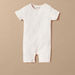 Juniors Textured Romper with Short Sleeves-Rompers%2C Dungarees and Jumpsuits-thumbnailMobile-0