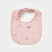 Giggles Striped Bib with Snap Button Closure-Bibs and Burp Cloths-thumbnail-2
