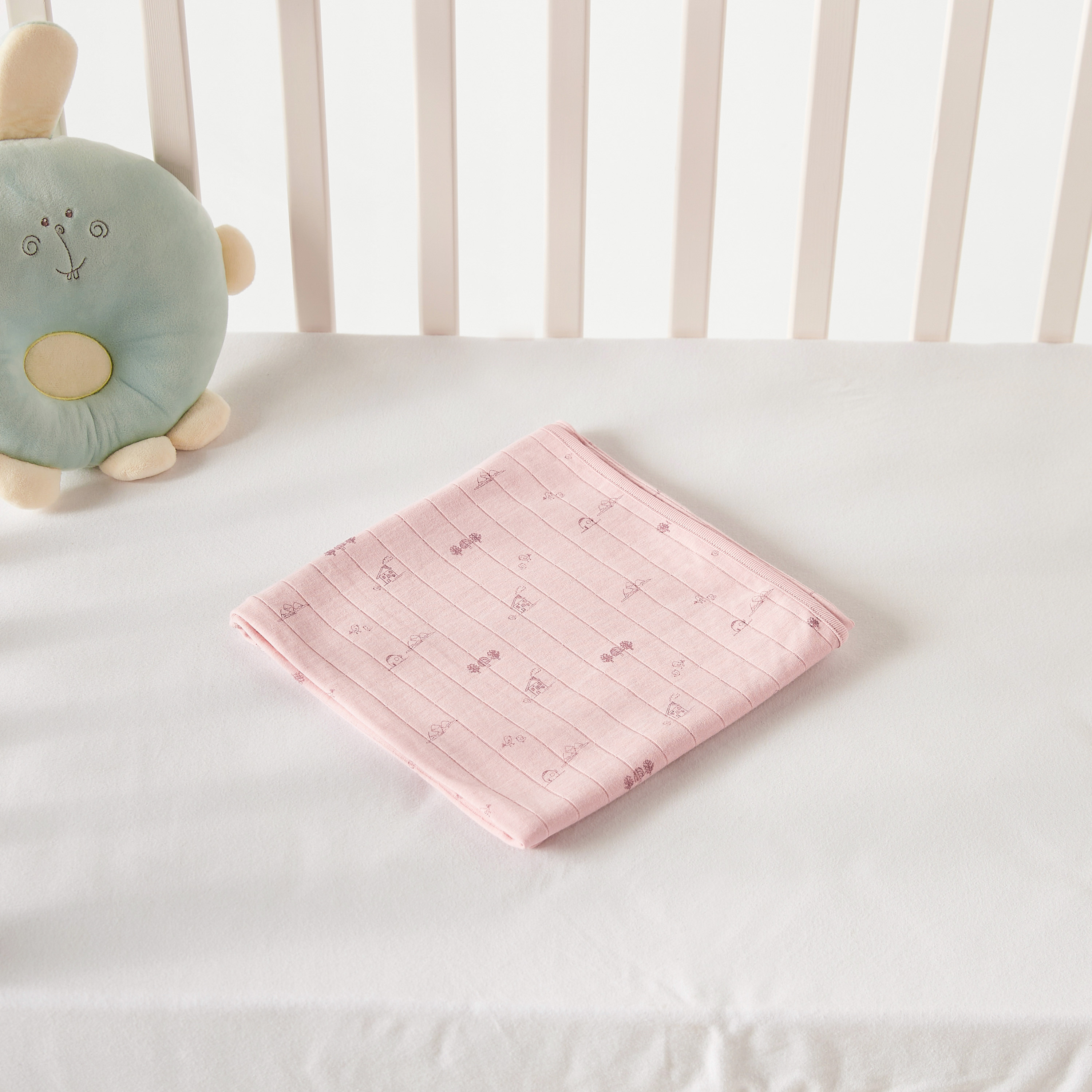 Giggles Printed Receiving Blanket-baby-nursery-blanketsandswaddles-receivingblankets-image-4