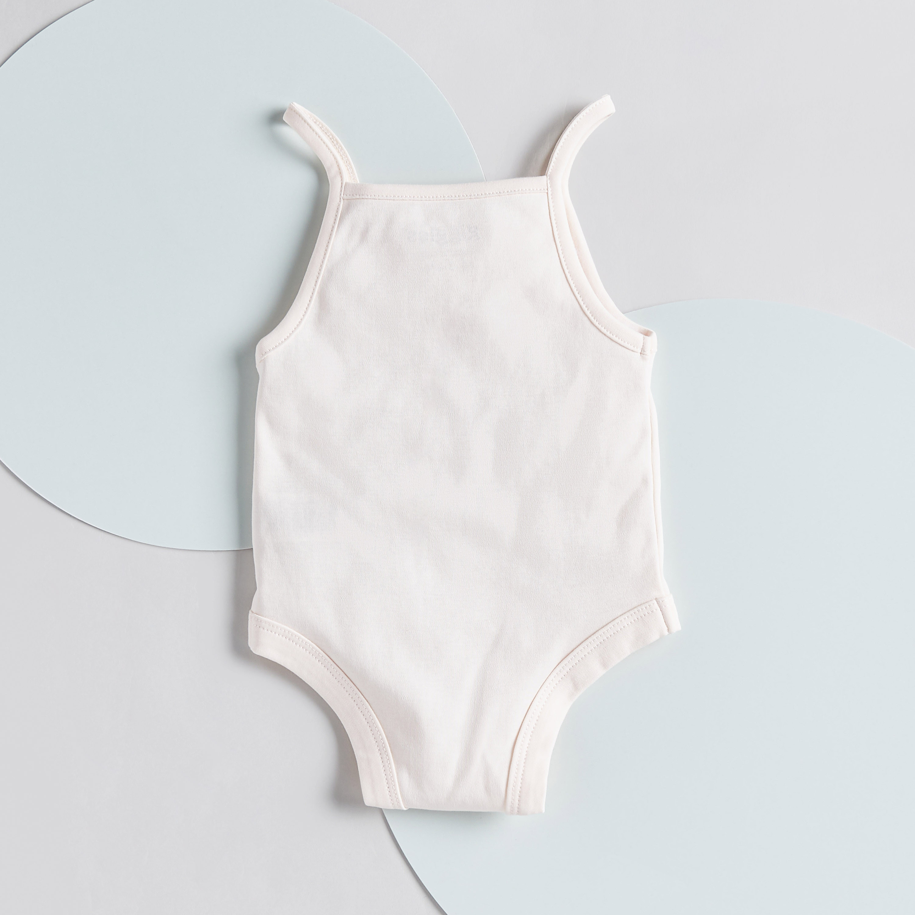 Giggles Embroidered Bodysuit with Strap Sleeves and Snap Button Closure-baby-girls-clothing-bodysuits-image-2