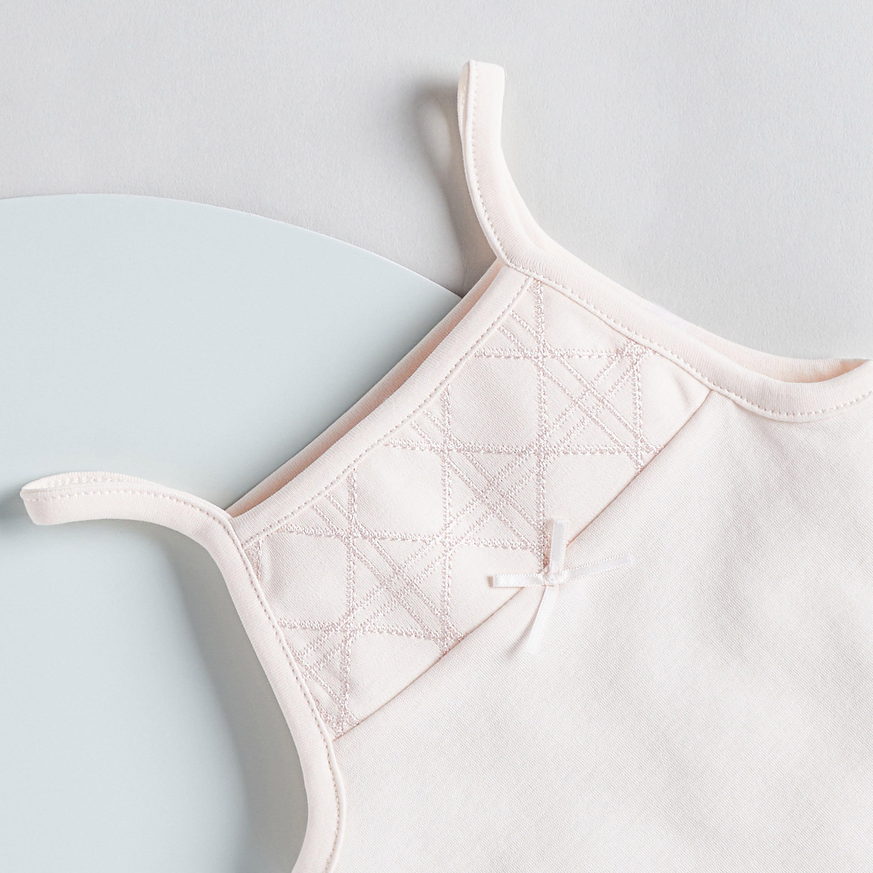 Giggles Embroidered Bodysuit with Strap Sleeves and Snap Button Closure-baby-girls-clothing-bodysuits-image-4