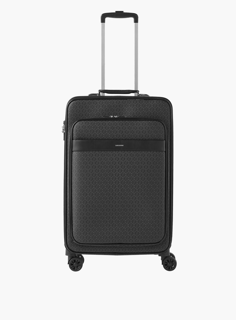 شنطة ترولي ليّنة بمقبض قابل للسحب وطبعات مونوجرام من دوتشيني-travel-luggagesandbags-luggage-image-1