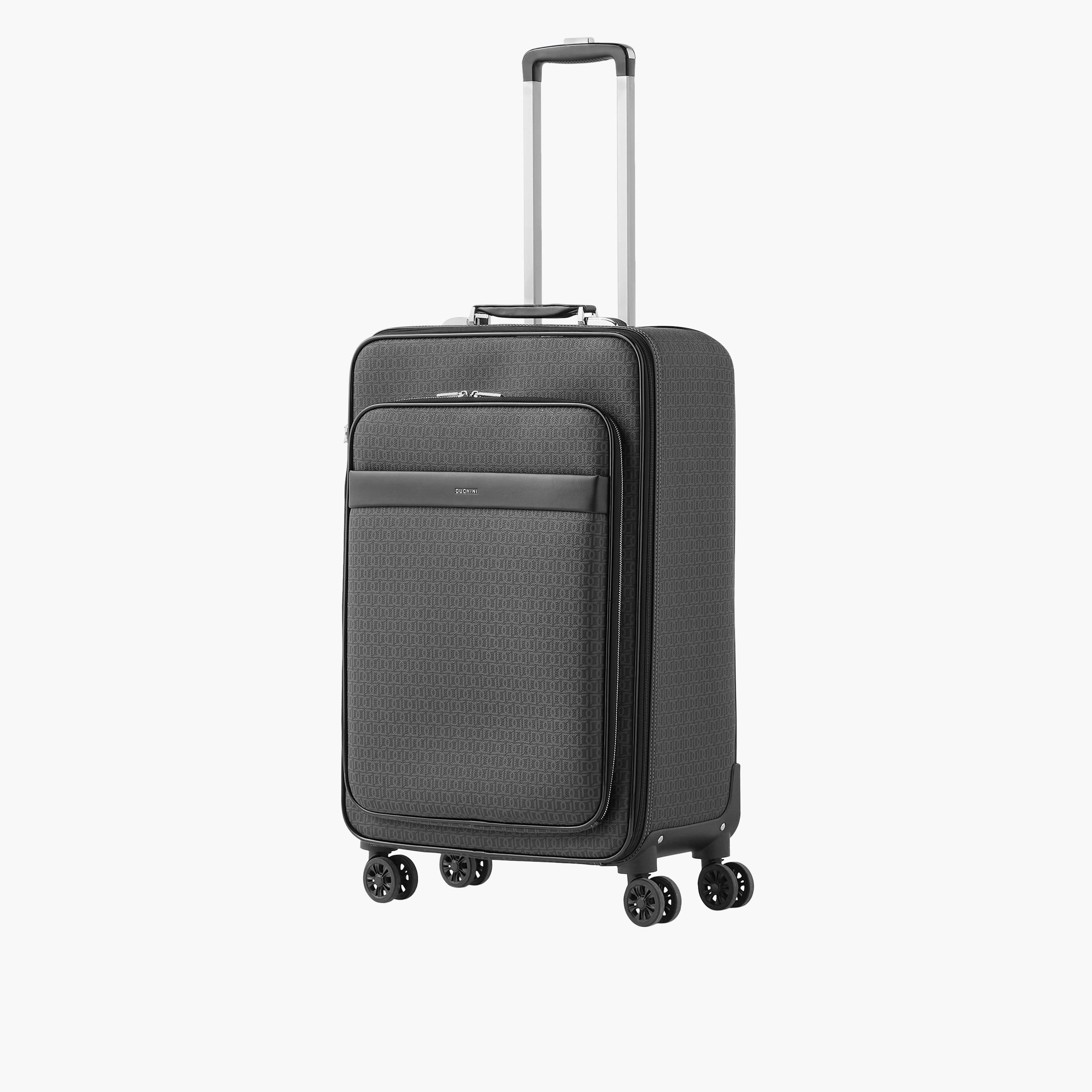 شنطة ترولي ليّنة بمقبض قابل للسحب وطبعات مونوجرام من دوتشيني-travel-luggagesandbags-luggage-image-2