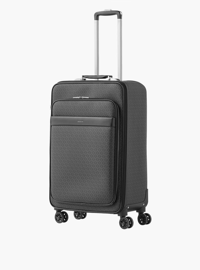شنطة ترولي ليّنة بمقبض قابل للسحب وطبعات مونوجرام من دوتشيني-travel-luggagesandbags-luggage-image-2