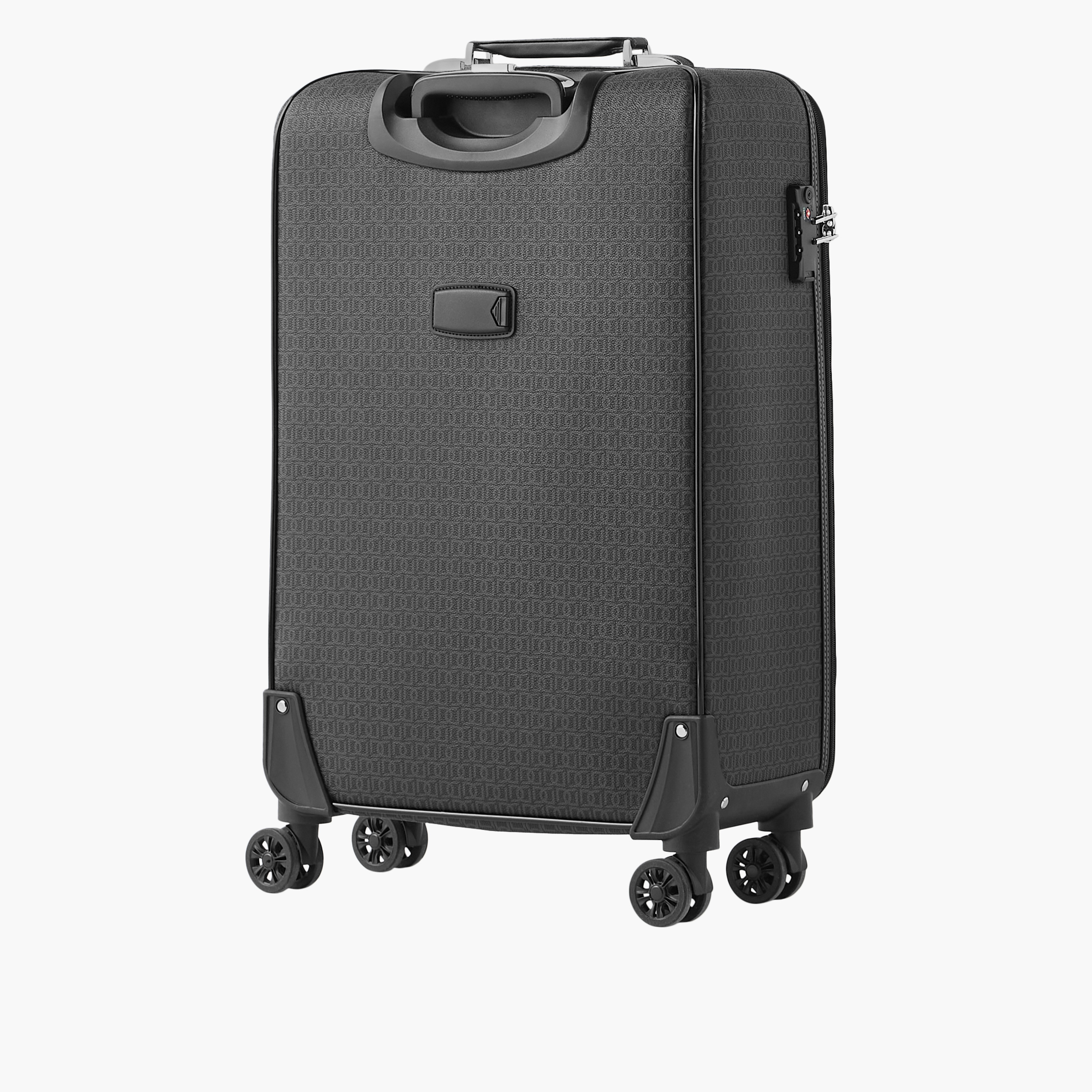 شنطة ترولي ليّنة بمقبض قابل للسحب وطبعات مونوجرام من دوتشيني-travel-luggagesandbags-luggage-image-3