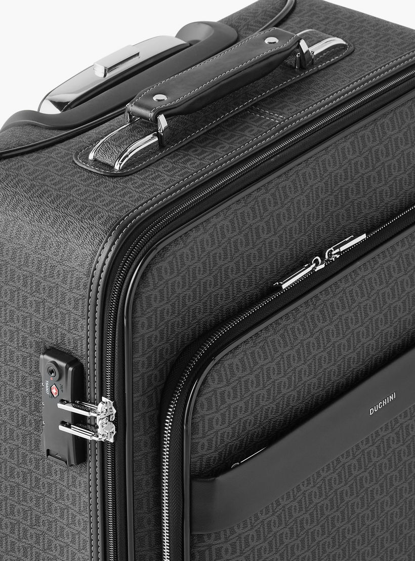 شنطة ترولي ليّنة بمقبض قابل للسحب وطبعات مونوجرام من دوتشيني-travel-luggagesandbags-luggage-image-5