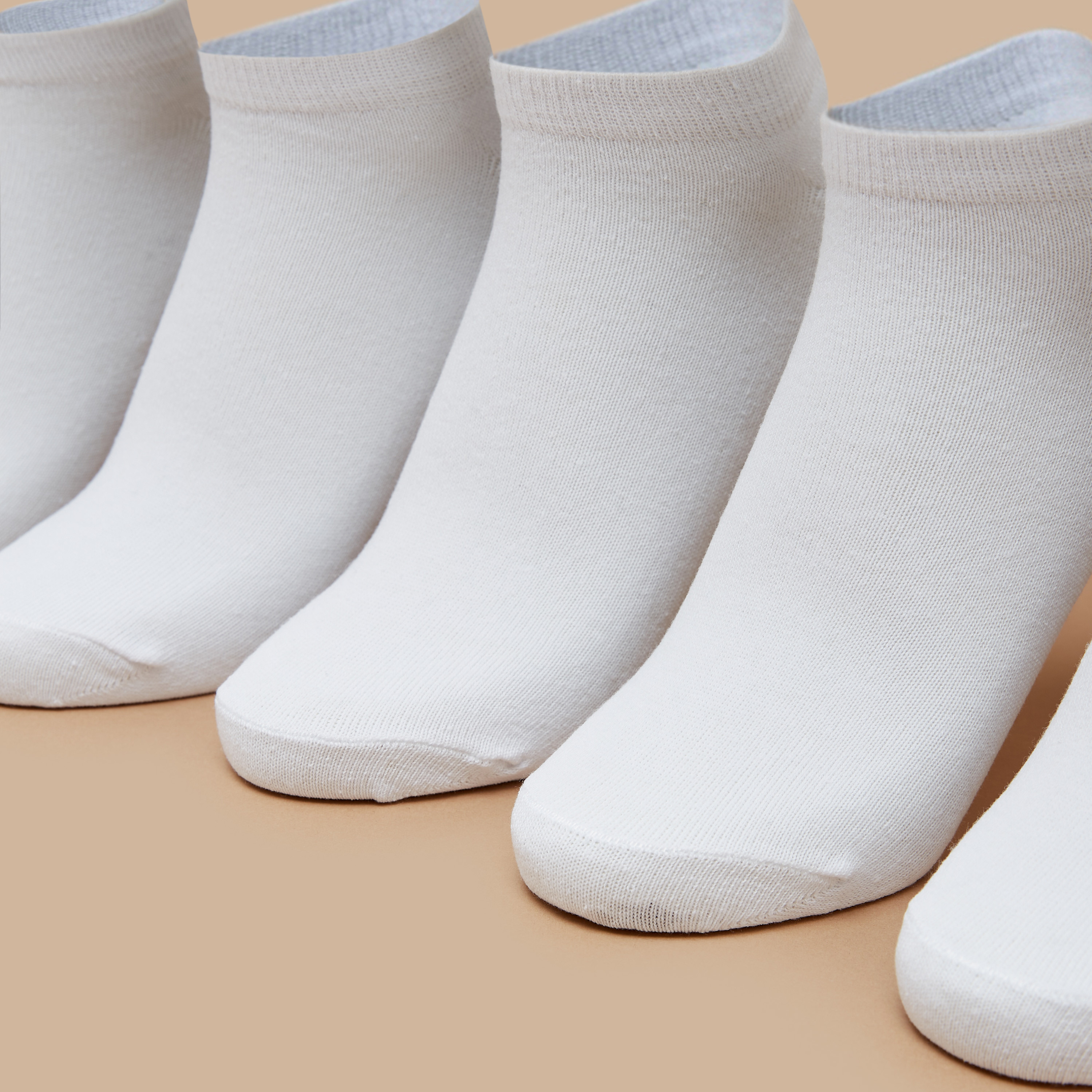 Flora Bella Flora Bella Solid Ankle Length Socks - Set of 7-women-socksandstockings-image-3
