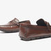Duchini Men's Slip-On Moccasins with Buckle Accent-Moccasins-thumbnail-3