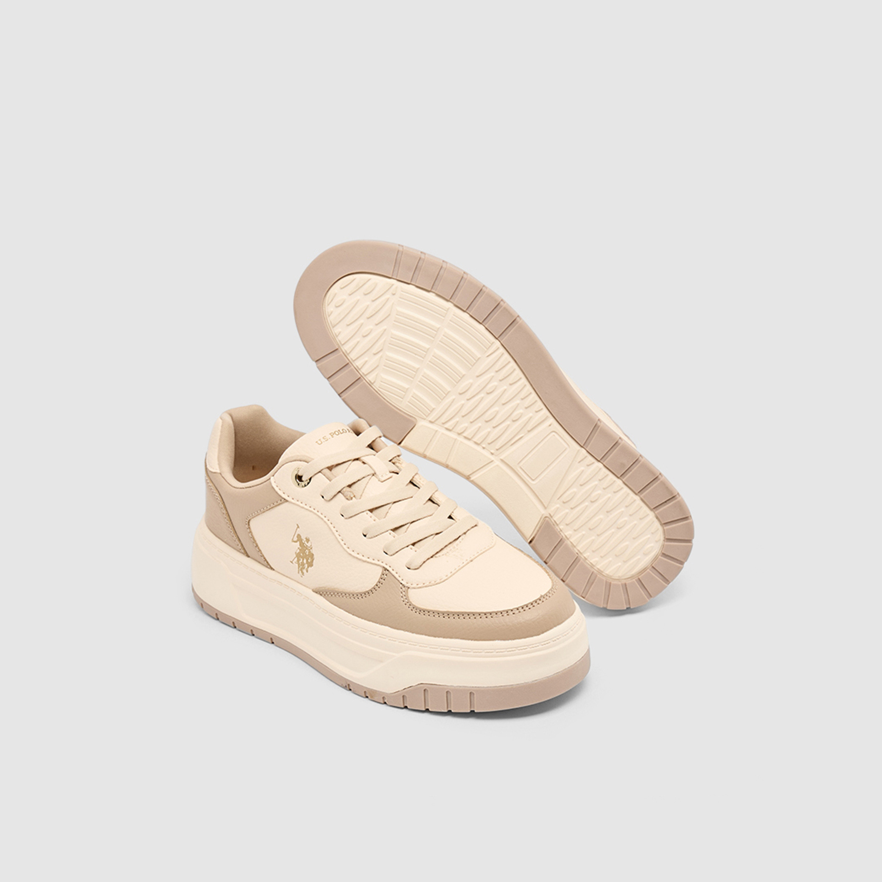 Us Polo Women's Lace-Up Platform Low Ankle Sneakers | ELFY-GLB-WMN-women-shoes-sneakers-image-2