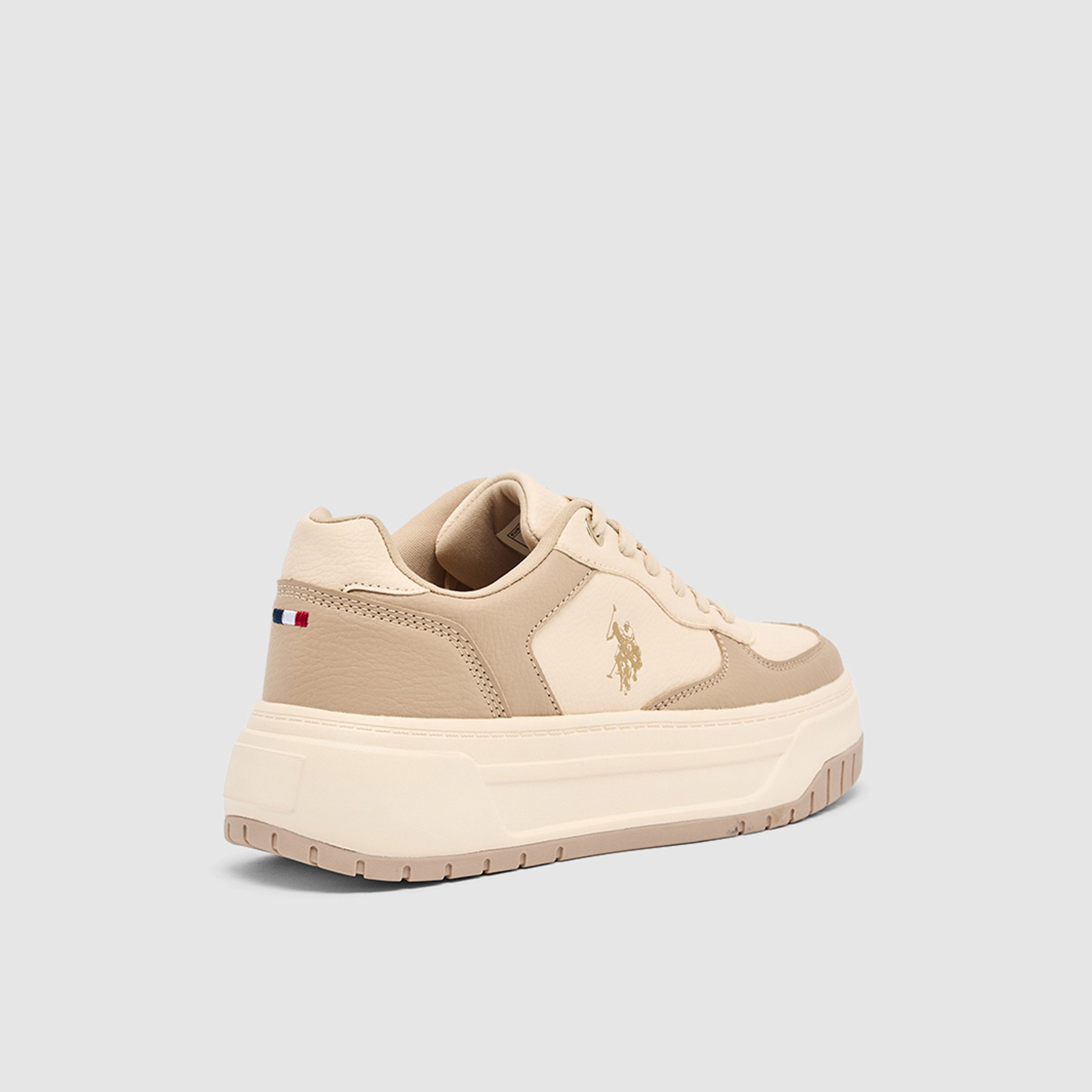 يو اس بولو - حذاء رياضي نسائي برباط ونعل سميك منخفض الكاحل المنخفض | ELFY-GLB-WMN-women-shoes-sneakers-image-4