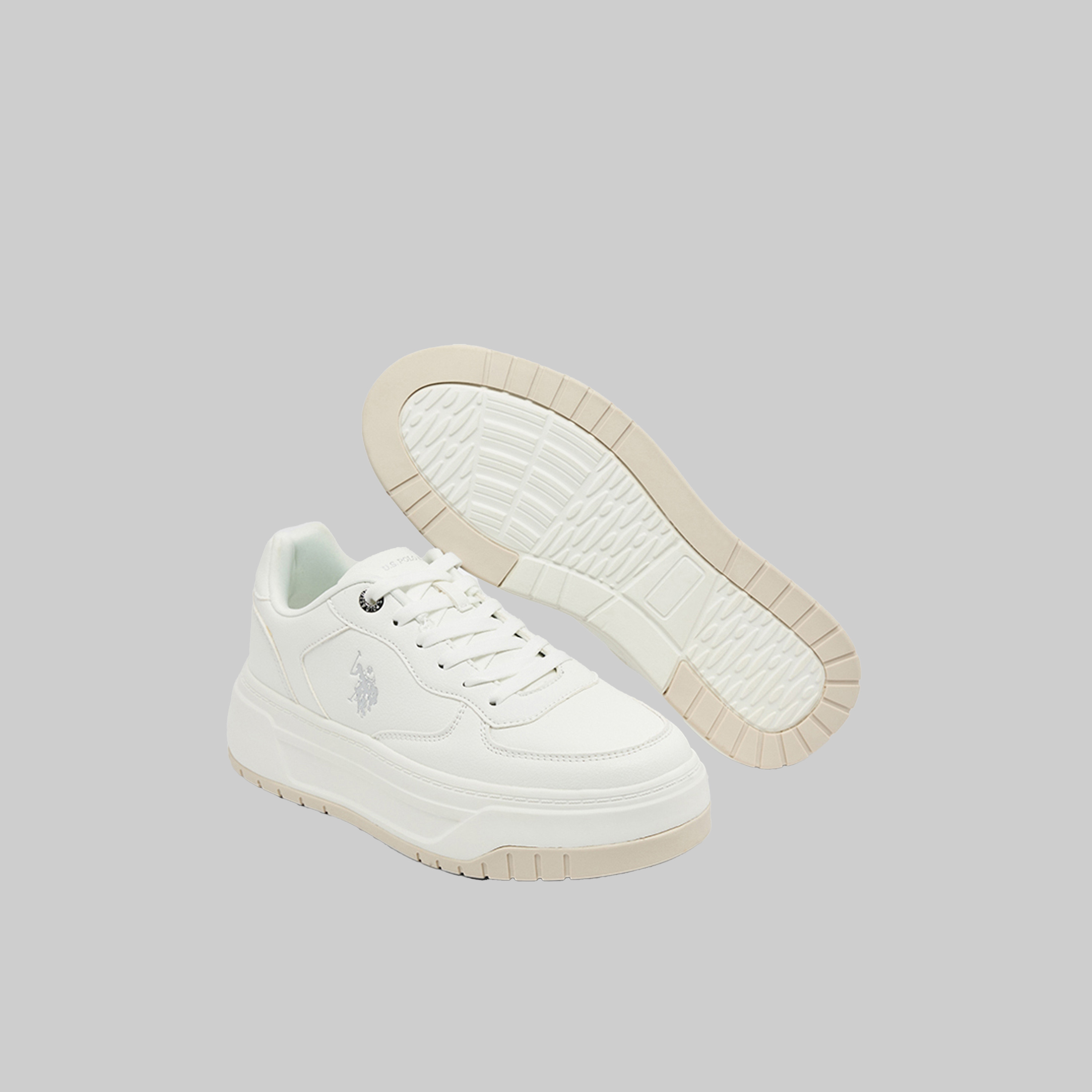 Us Polo Women's Lace-Up Platform Low Ankle Sneakers | ELFY-GLB-WMN-women-shoes-sneakers-image-6