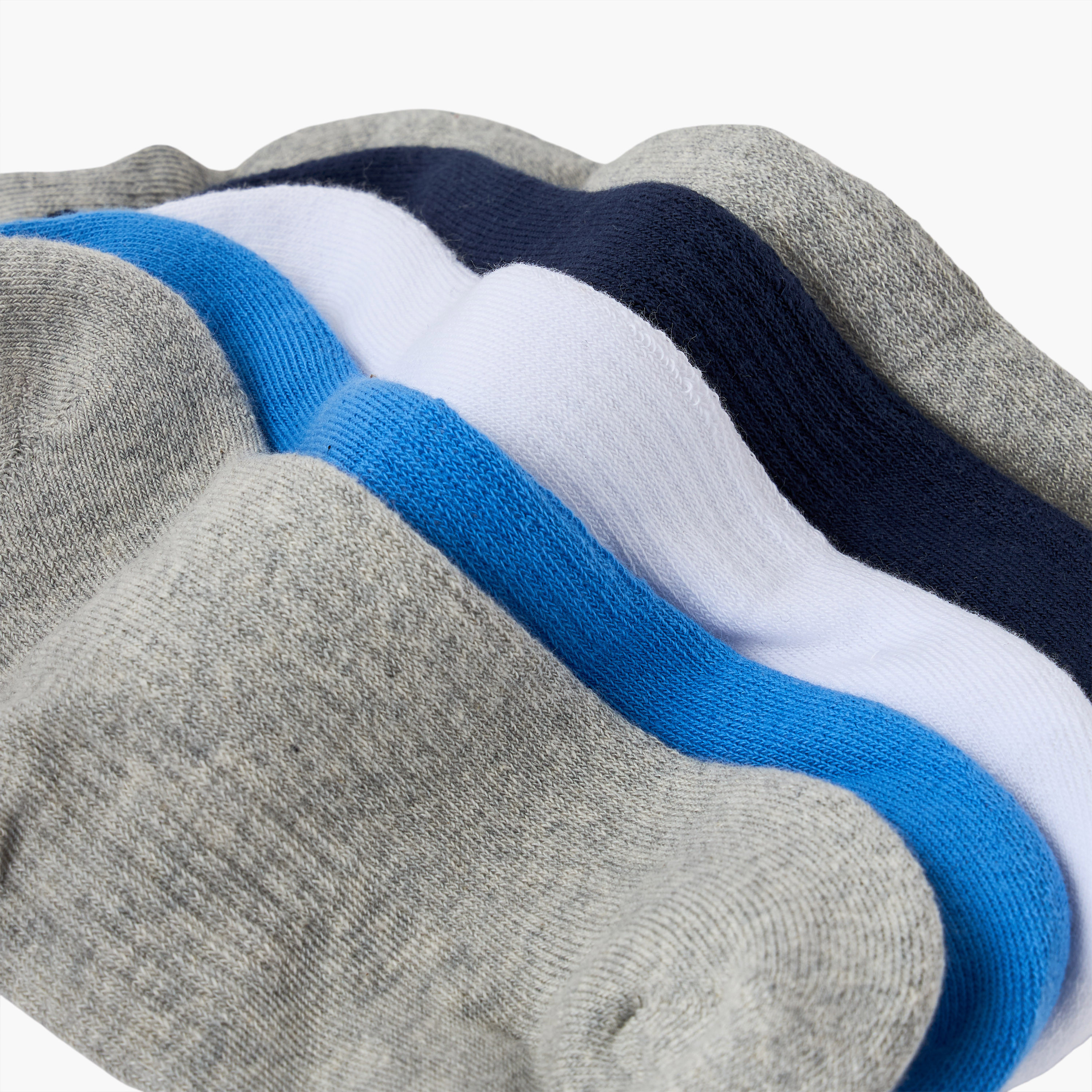 جوارب رياضية طول الكاحل للرجال من أوكلان من شوإكسبريس - طقم من 5-men-socks-image-9