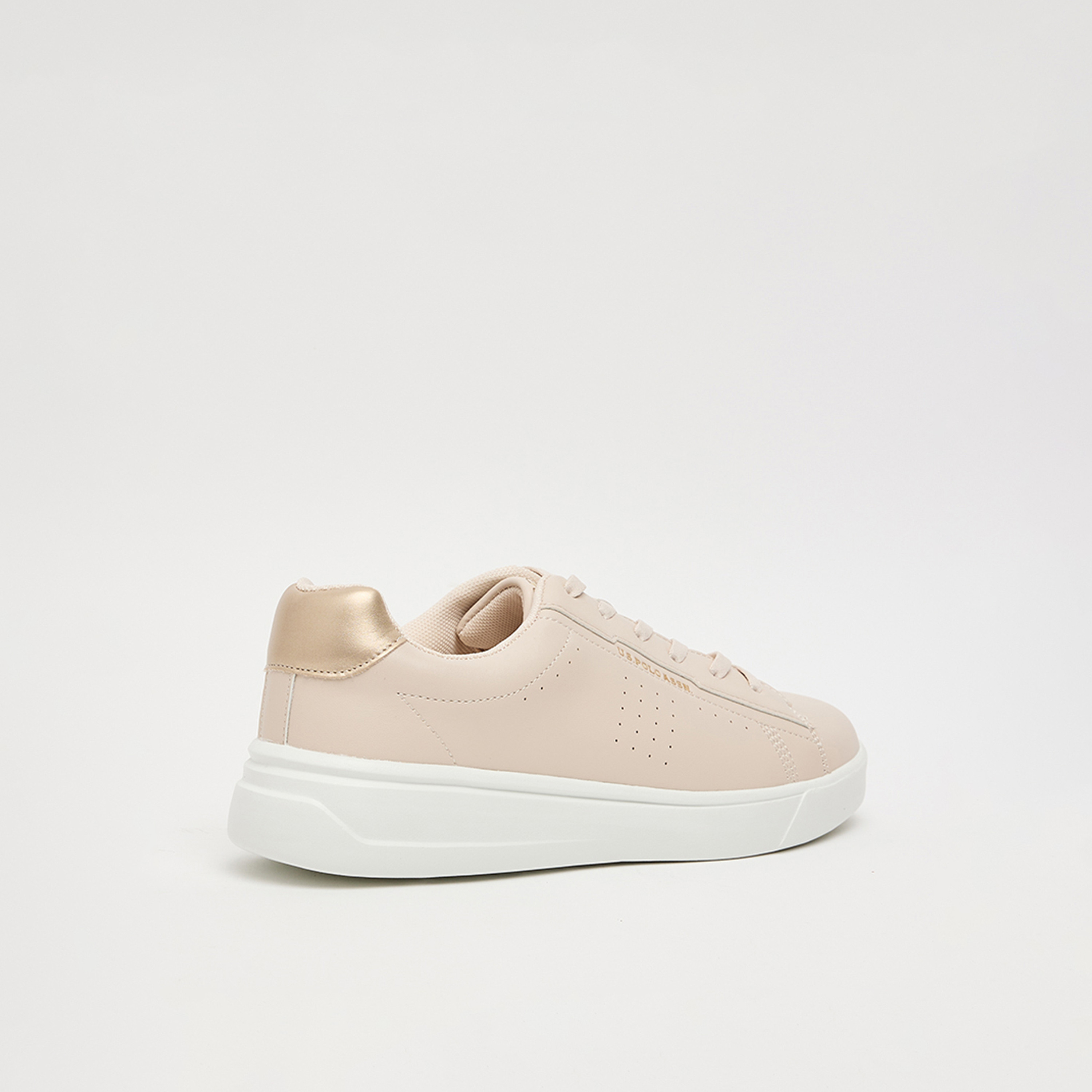 Us Polo Women's Lace-Up Flat Low Ankle Sneakers | ELONA-GLB-WMN-women-shoes-sneakers-image-3