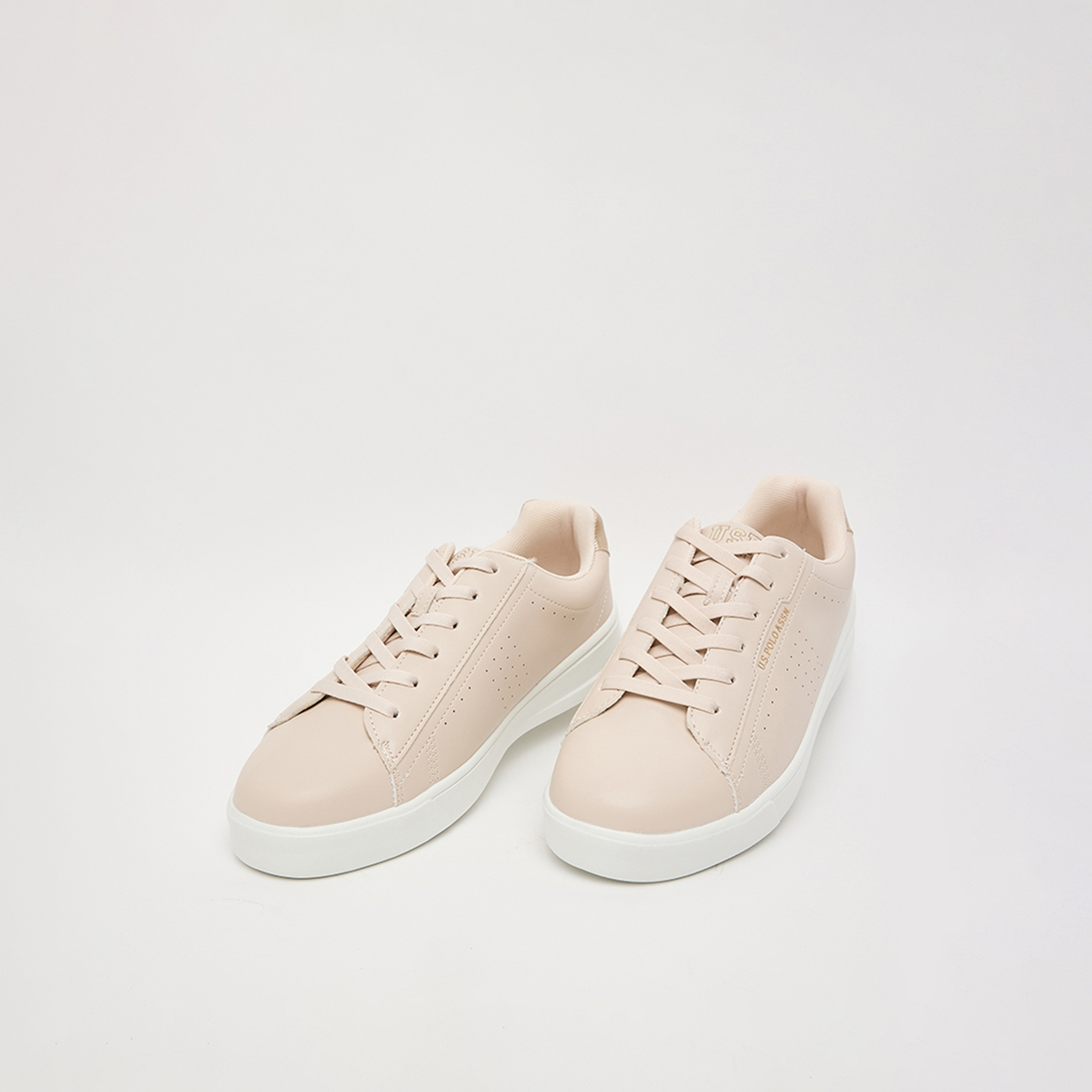 Us Polo Women's Lace-Up Flat Low Ankle Sneakers | ELONA-GLB-WMN-women-shoes-sneakers-image-5