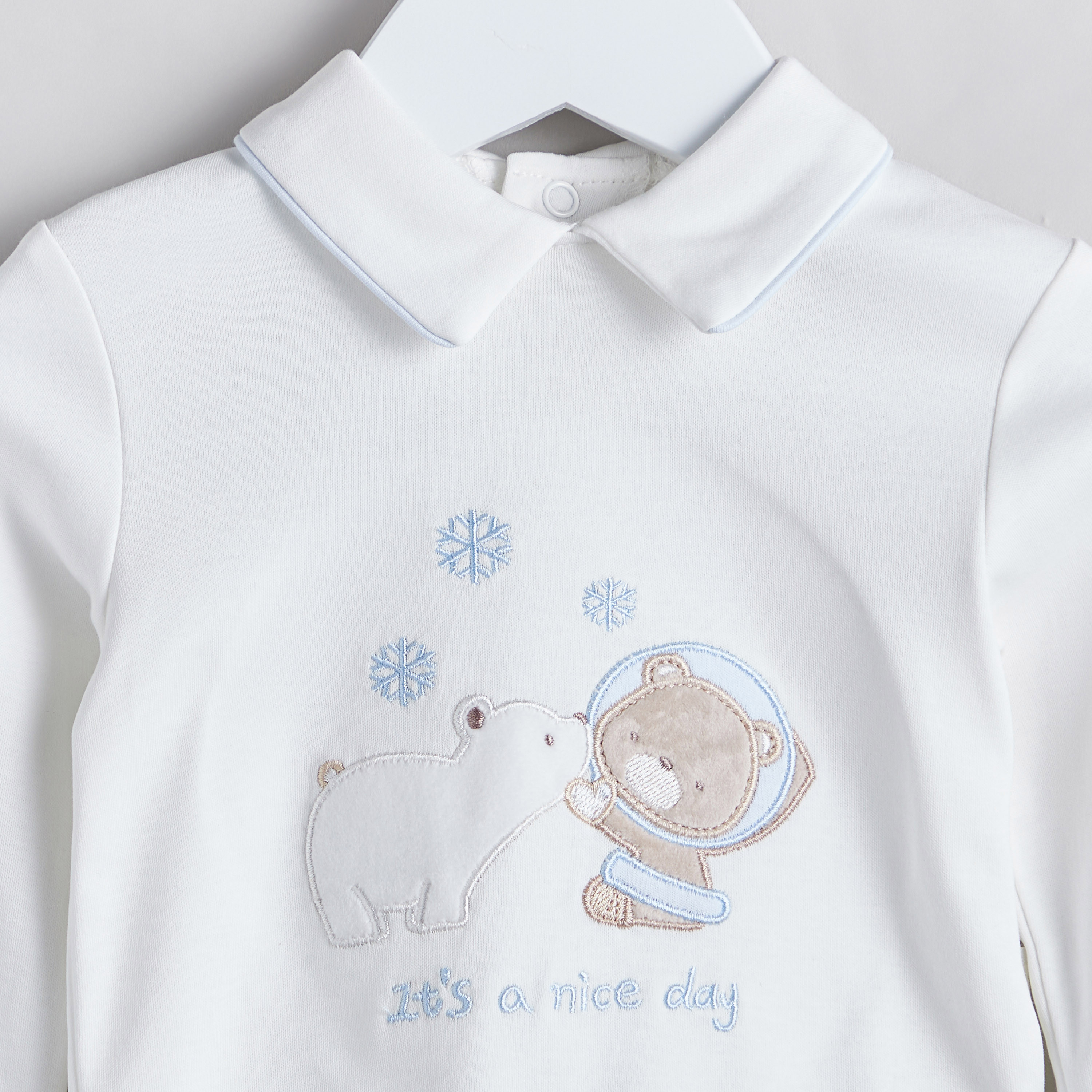 Giggles Bear Embroidered T-shirt and Pyjama Set-baby-boys-clothing-nightwear-pyjamasets-image-4
