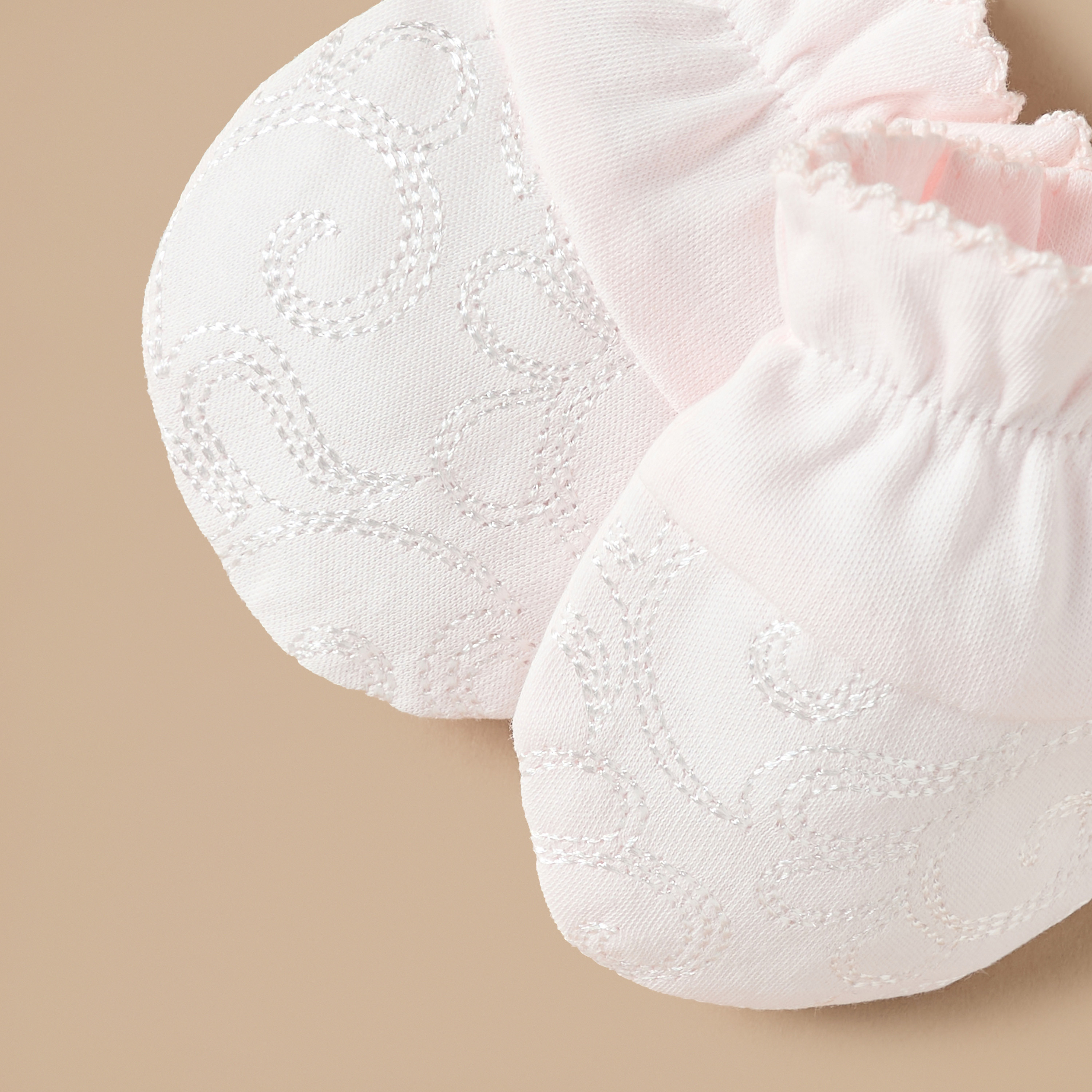 Giggles Embroidered Mittens with Scallop Hem-baby-girls-accessories-mittens-image-3