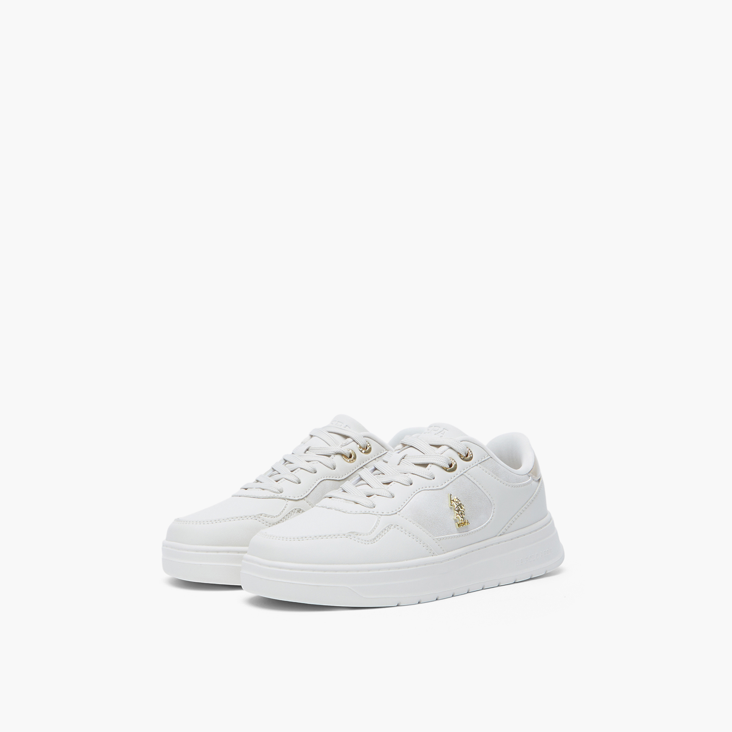 يو اس بولو اسن- حذاء رياضي برباط كاحل منخفض للنساء | EMORA-GLB-5FX-women-shoes-sneakers-image-3