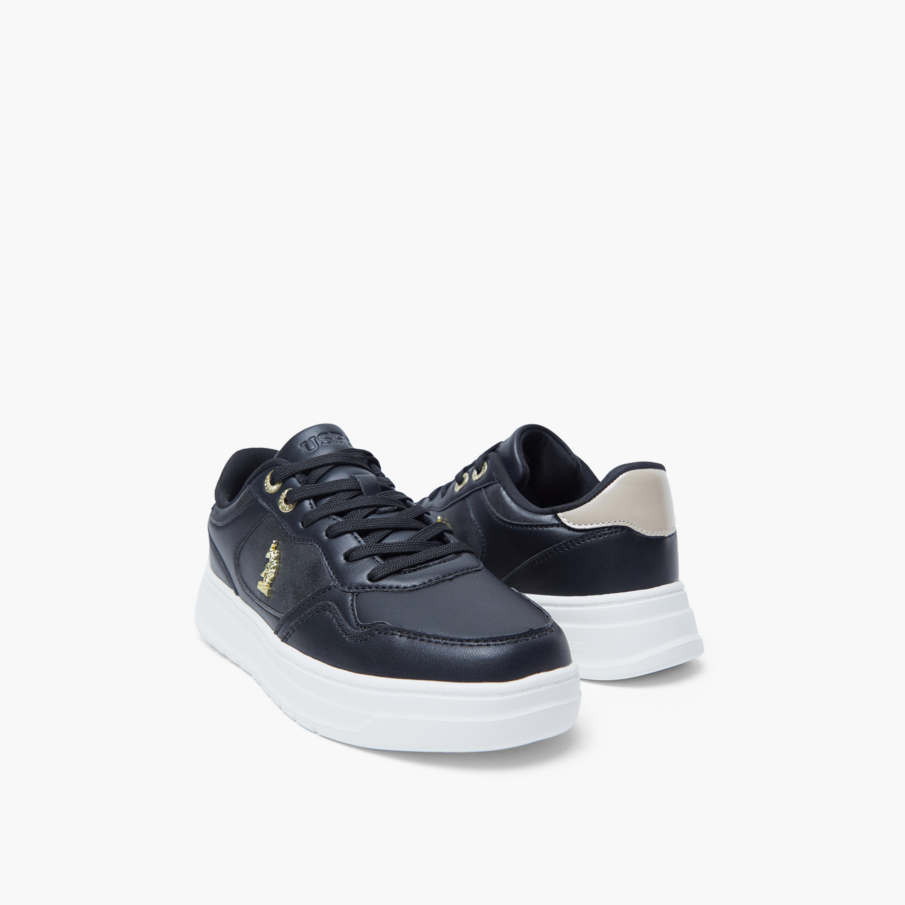يو اس بولو اسن- حذاء رياضي برباط كاحل منخفض للنساء | EMORA-GLB-5FX-women-shoes-sneakers-image-12
