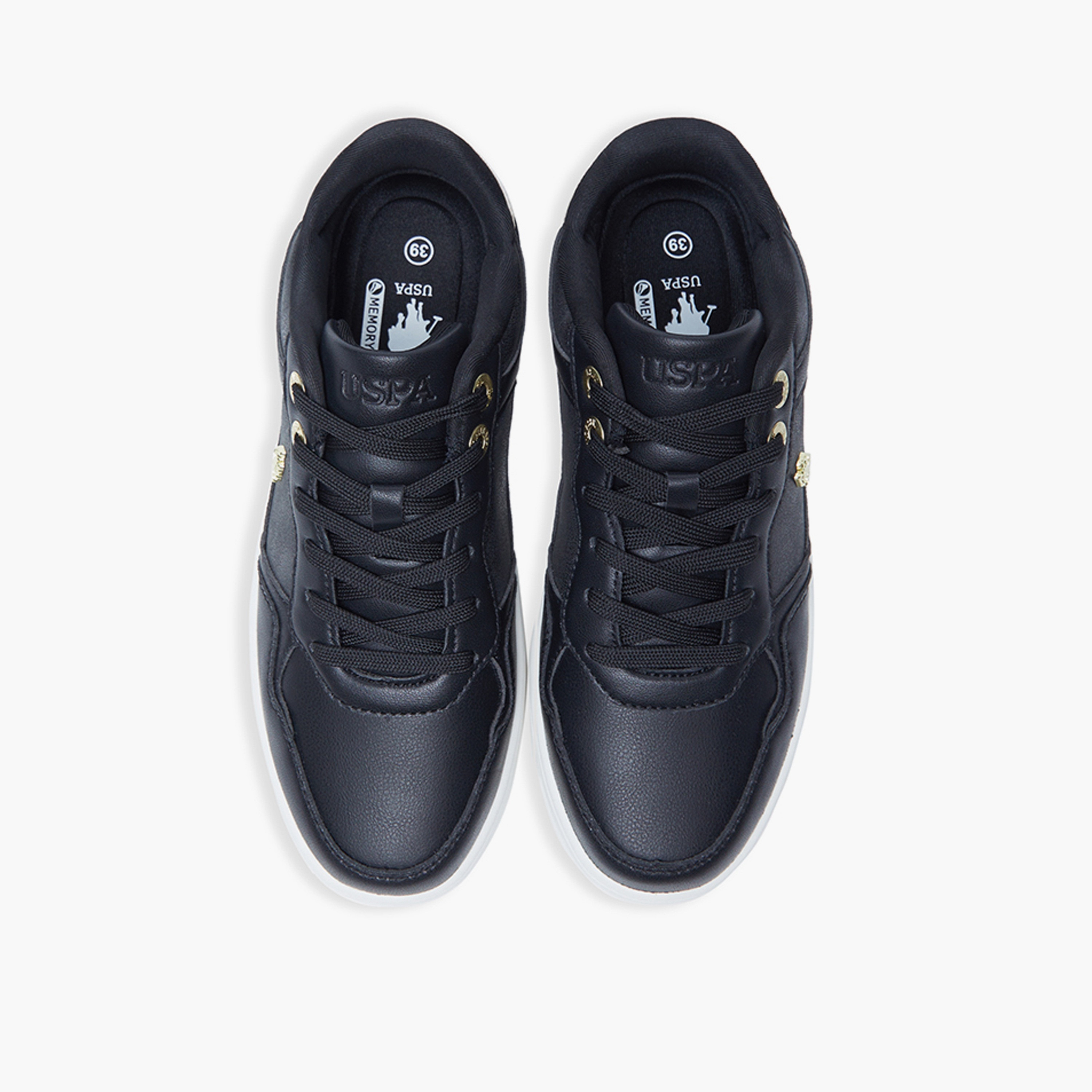 يو اس بولو اسن- حذاء رياضي برباط كاحل منخفض للنساء | EMORA-GLB-5FX-women-shoes-sneakers-image-14