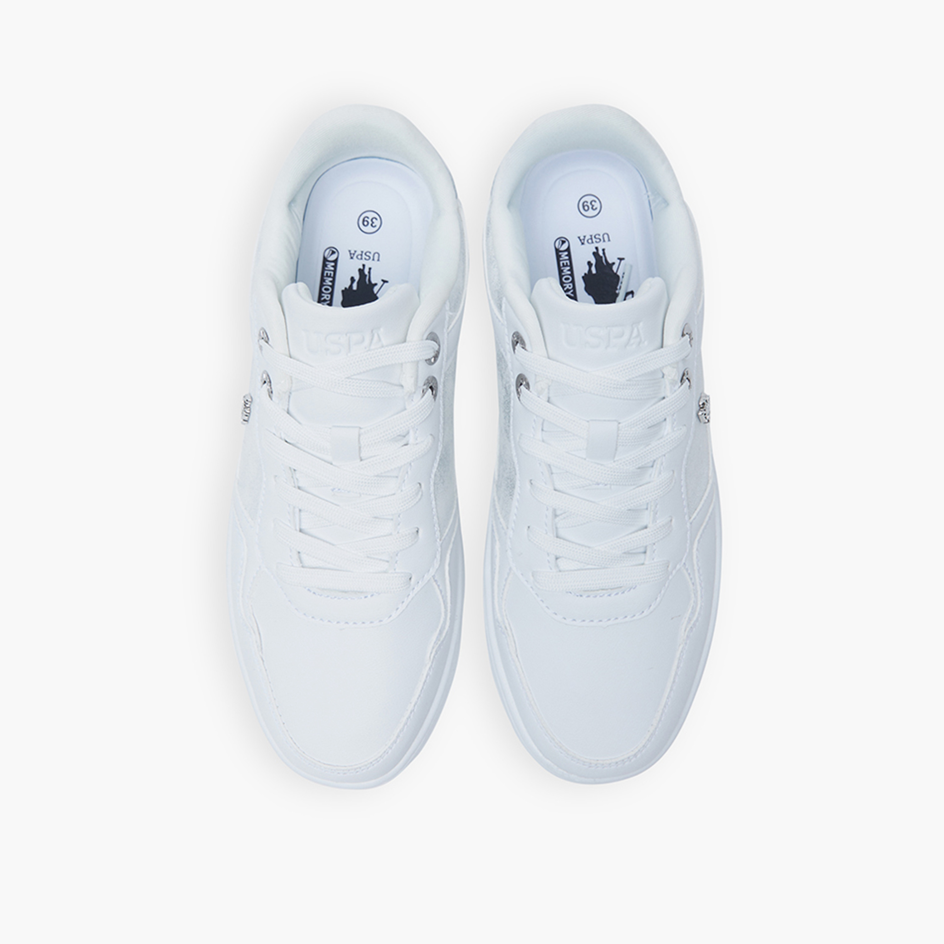 يو اس بولو اسن- حذاء رياضي برباط كاحل منخفض للنساء | EMORA-GLB-5FX-women-shoes-sneakers-image-8