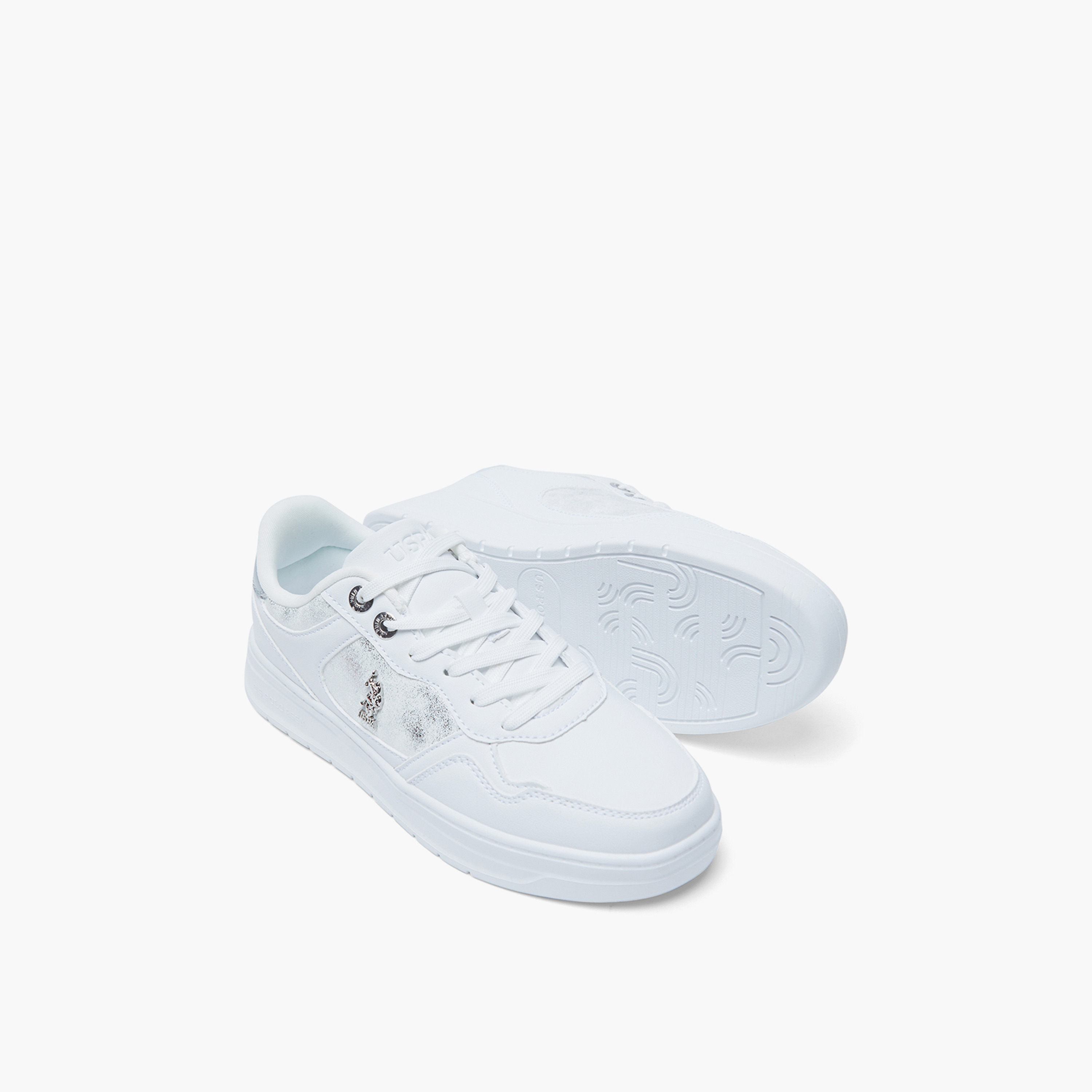 يو اس بولو اسن- حذاء رياضي برباط كاحل منخفض للنساء | EMORA-GLB-5FX-women-shoes-sneakers-image-9