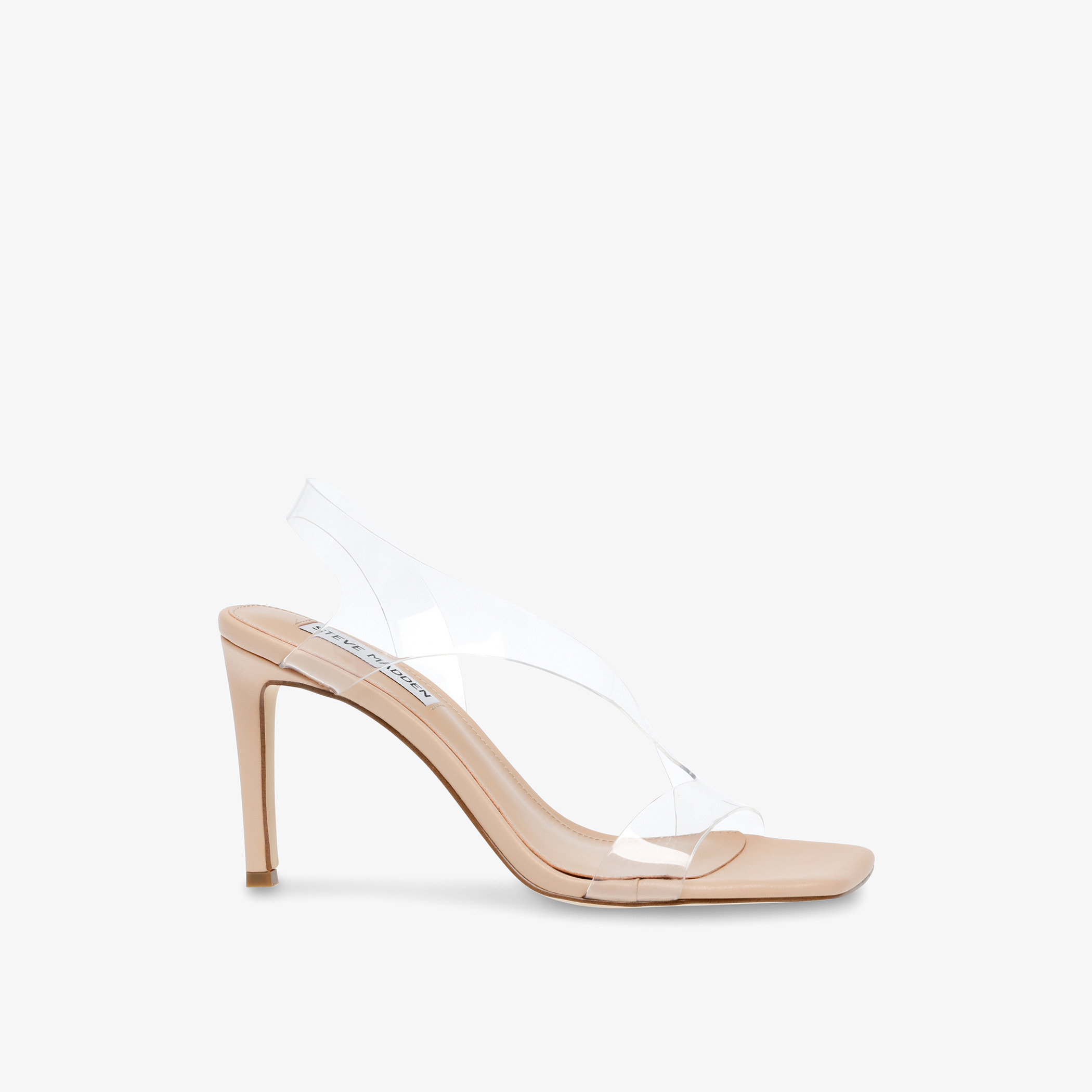 Steve madden outlet clear high heels