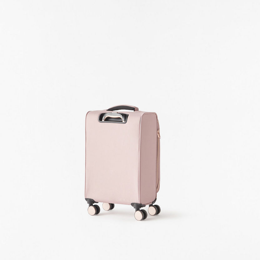 IT Textured Softcase Luggage Trolley Bag with Retractable Handle-Luggage-image-2