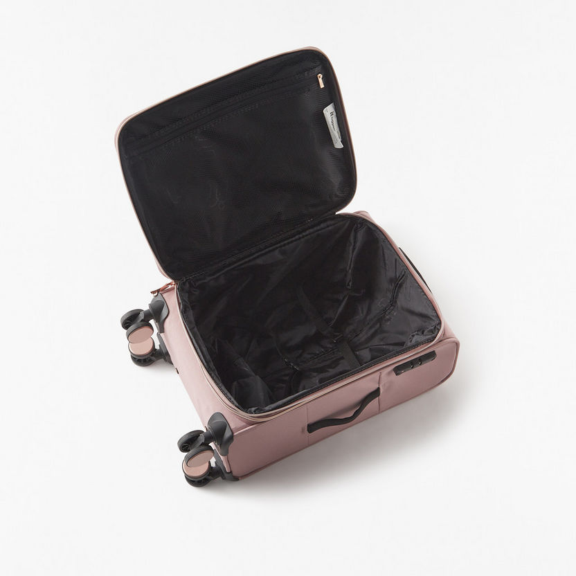 IT Textured Softcase Luggage Trolley Bag with Retractable Handle-Luggage-image-4