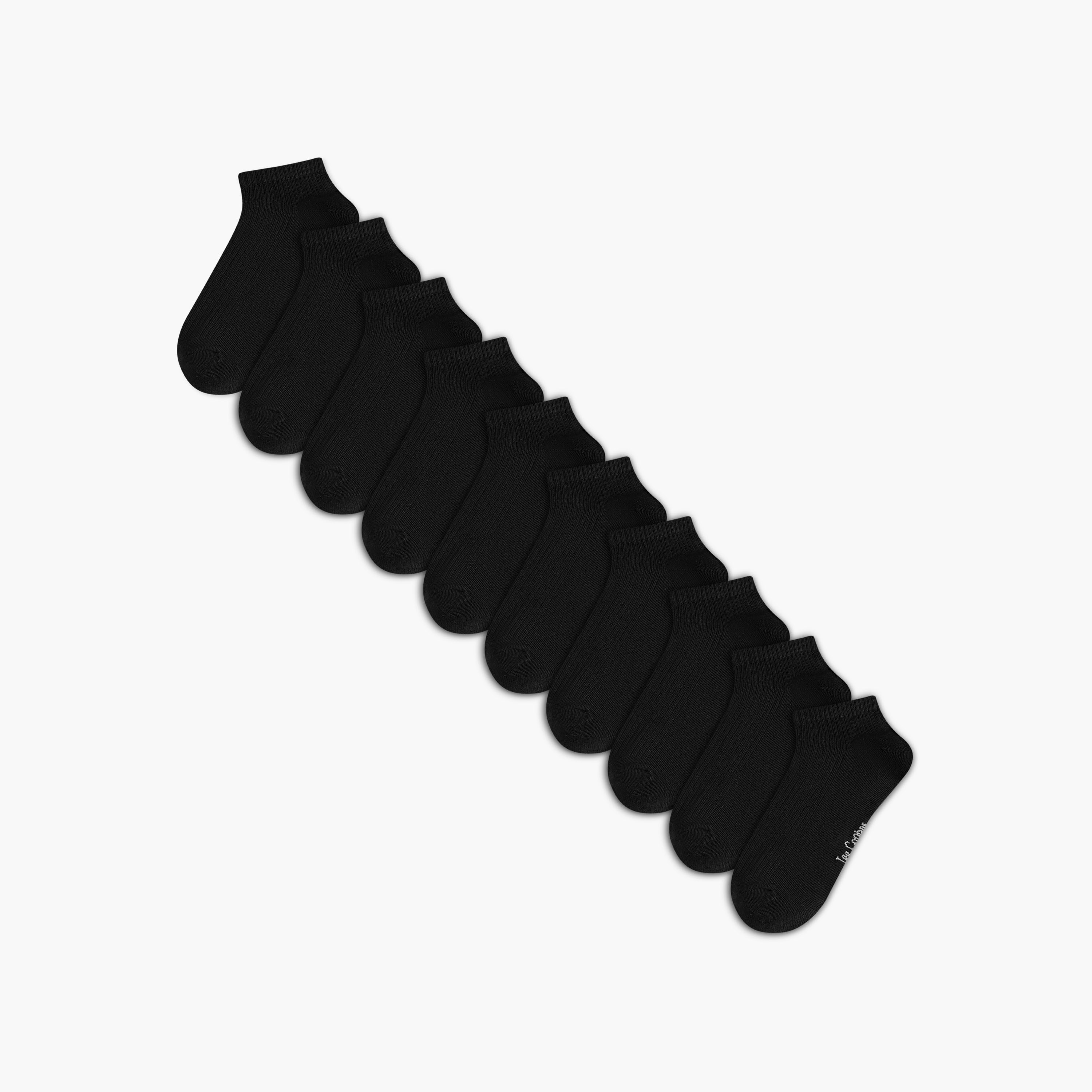 Lee Cooper Pack of 10 Ankle Length Cotton Socks-women-socksandstockings-image-1