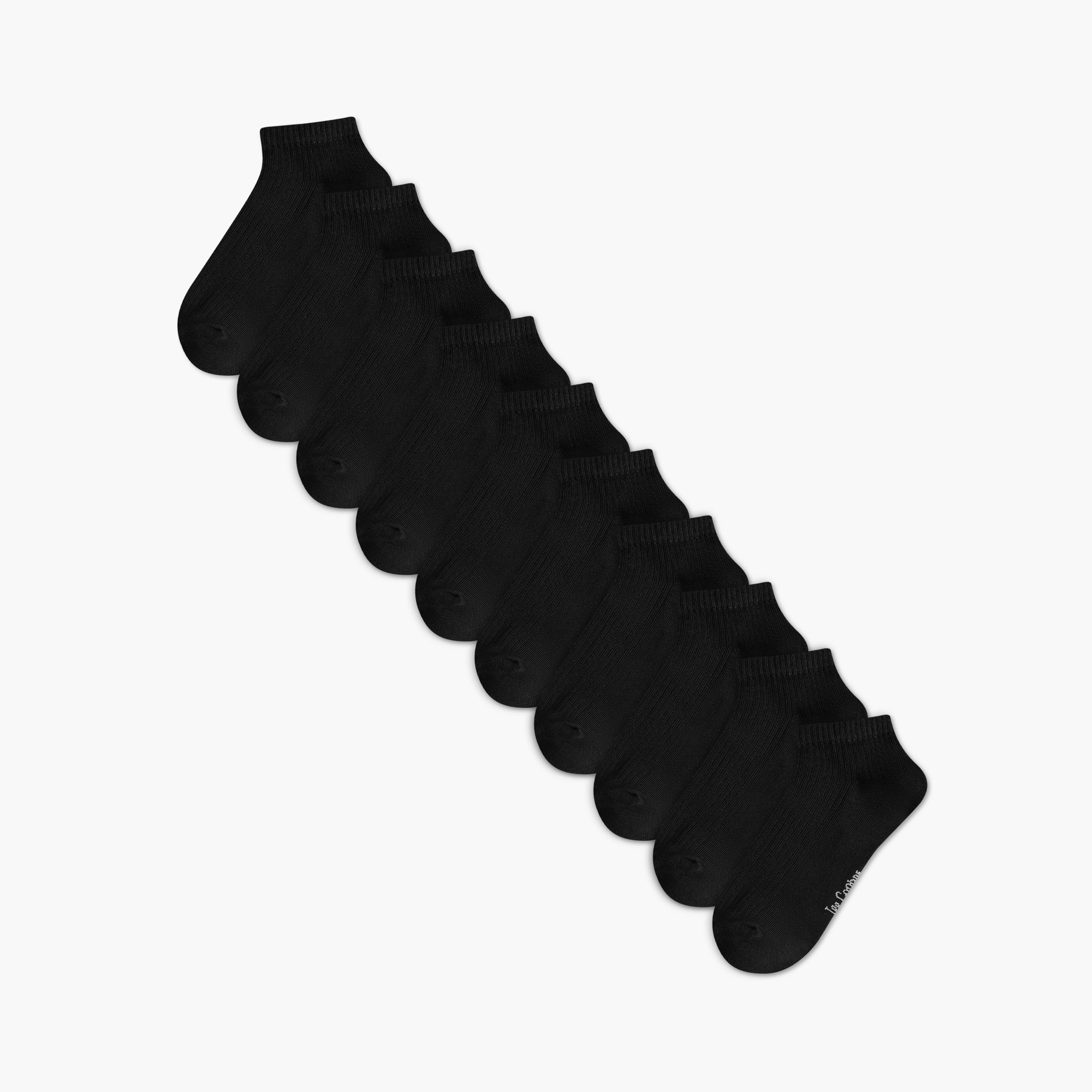 Lee Cooper Pack of 10 Ankle Length Cotton Socks-women-socksandstockings-image-1