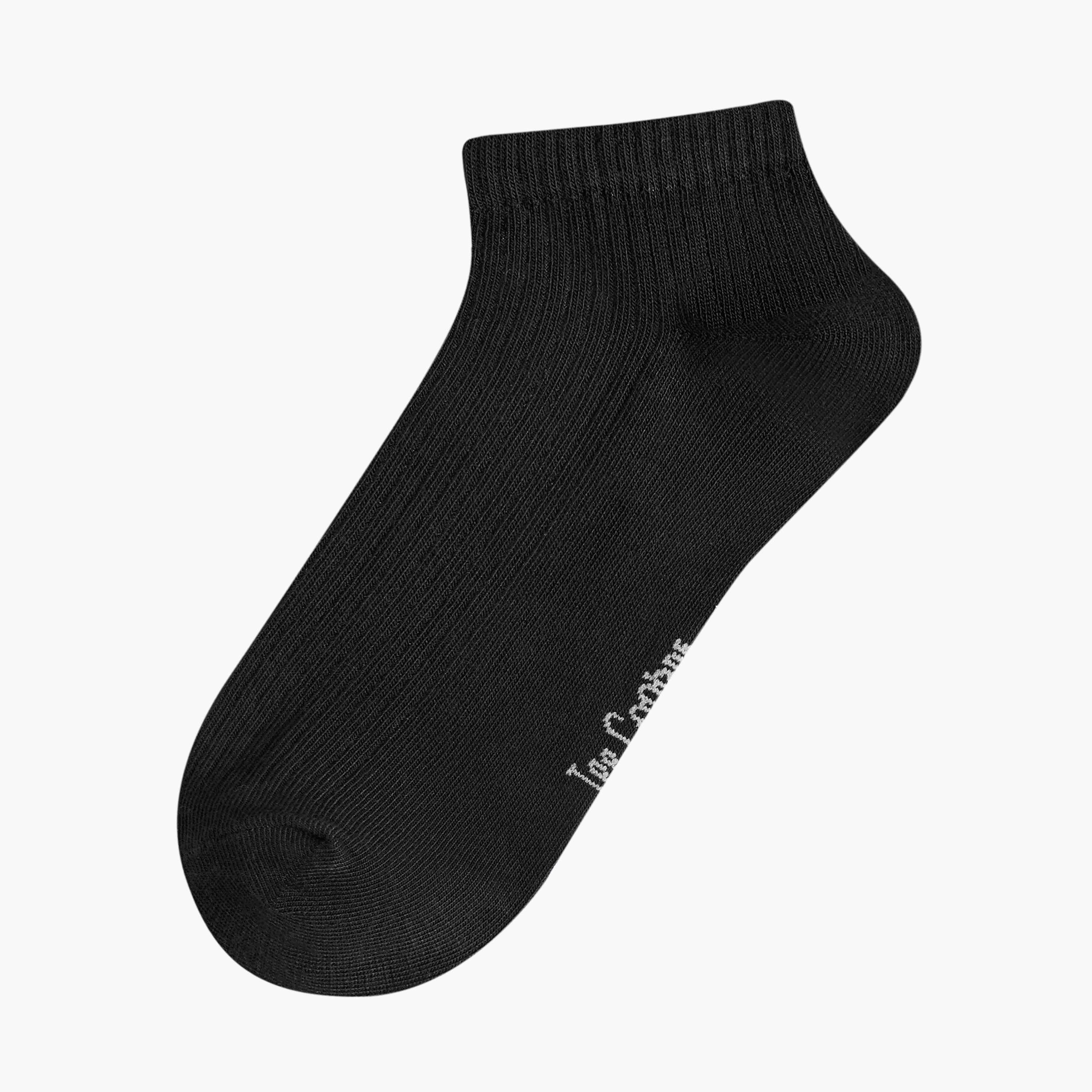 عبوة جوارب قطن 10 أزواج بطول الكاحل من لي كوبر-women-socksandstockings-image-2