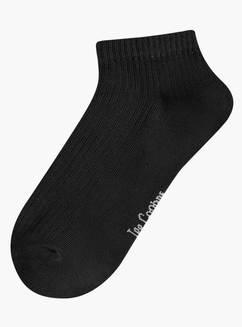 عبوة جوارب قطن 10 أزواج بطول الكاحل من لي كوبر-women-socksandstockings-image-2