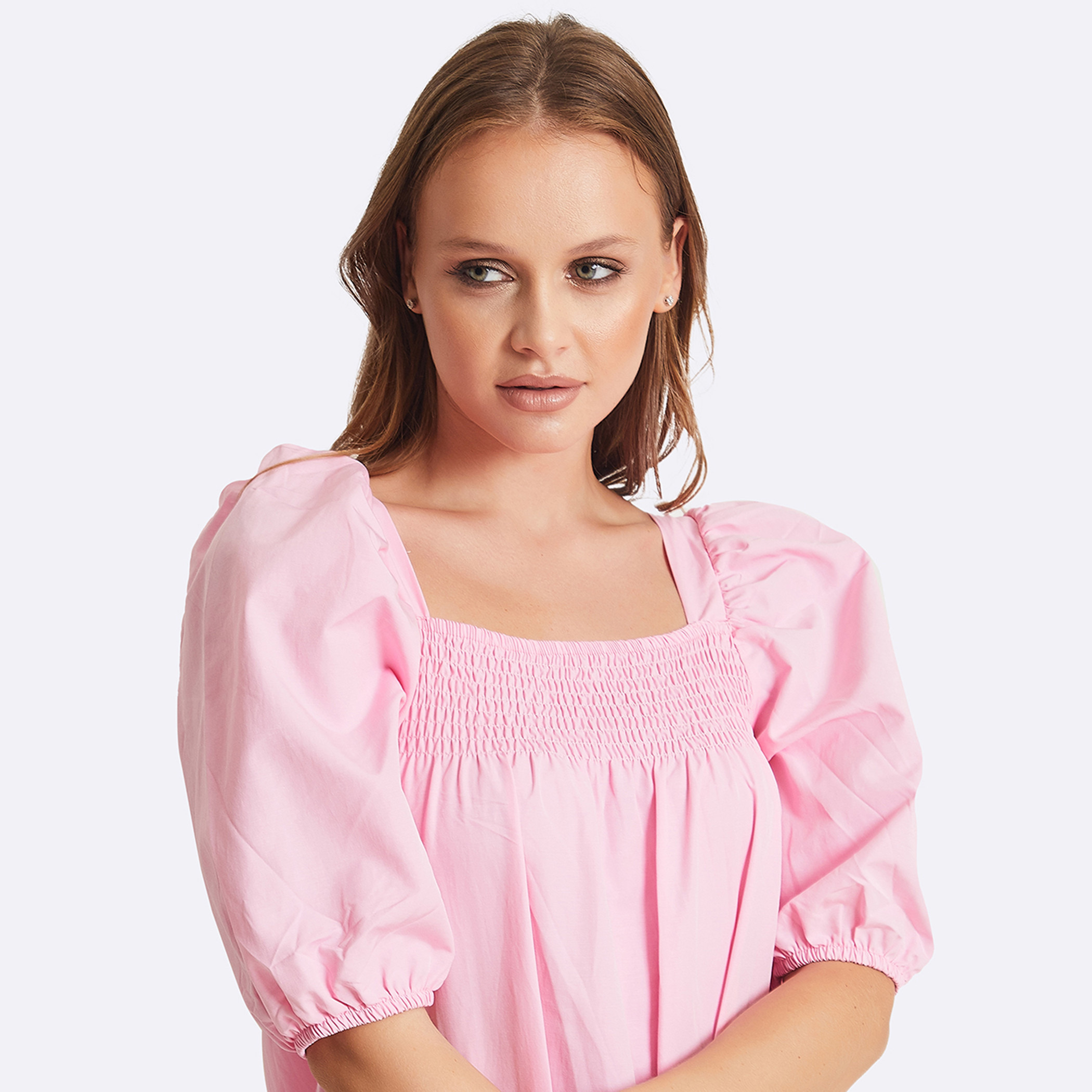 بوتيكنا الأصفر متوسط الطول فستان-women-clothing-dresses-image-2