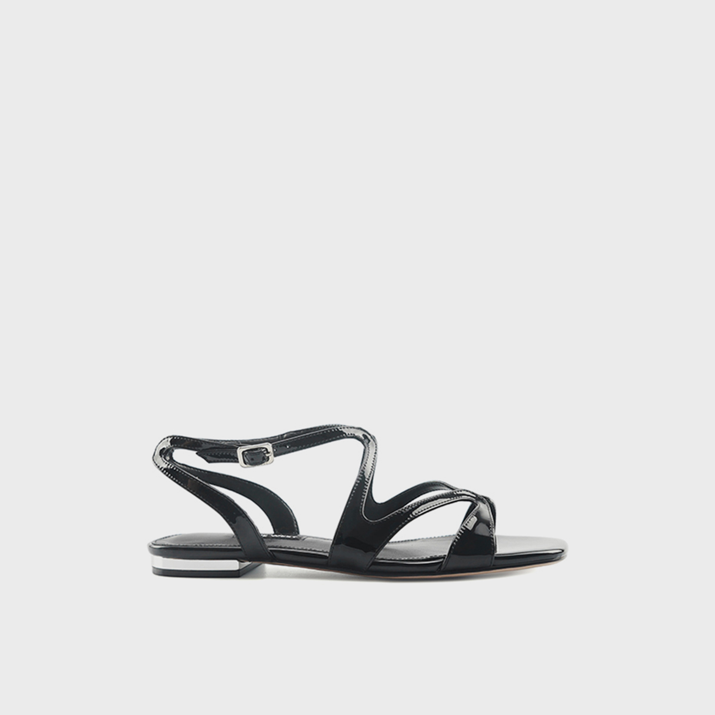 ناين ويست - صندل نسائي مسطح بإبزيم | ETRIN-6FX-women-shoes-sandals-flats-image-2