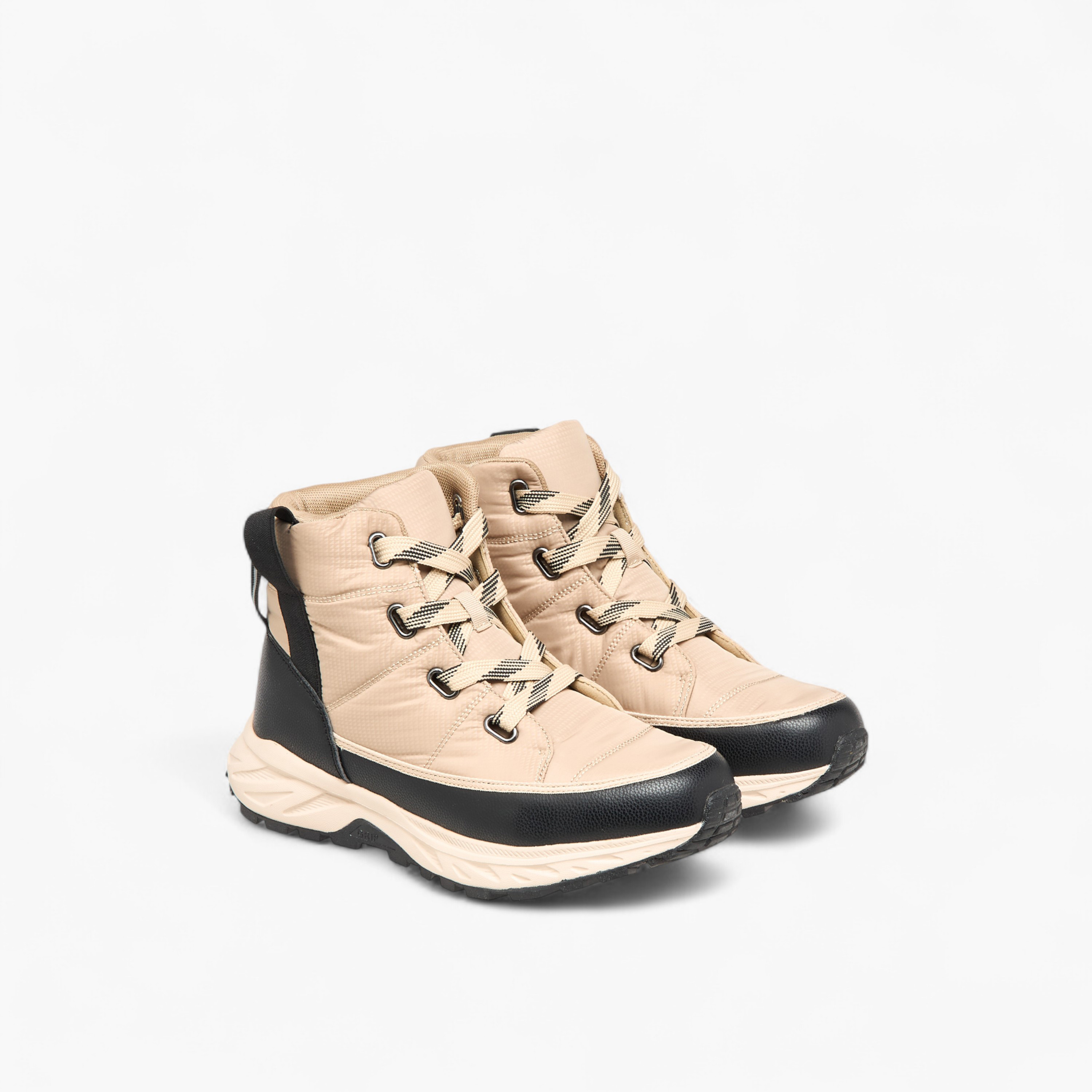 Missy Panelled Lace-Up Ankle Boots with Pull Tabs-women-shoes-boots-image-1