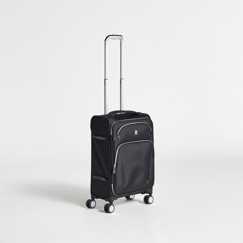 IT Softcase Luggage Trolley Bag with Retractable Handle and Wheels-Luggage-image-0