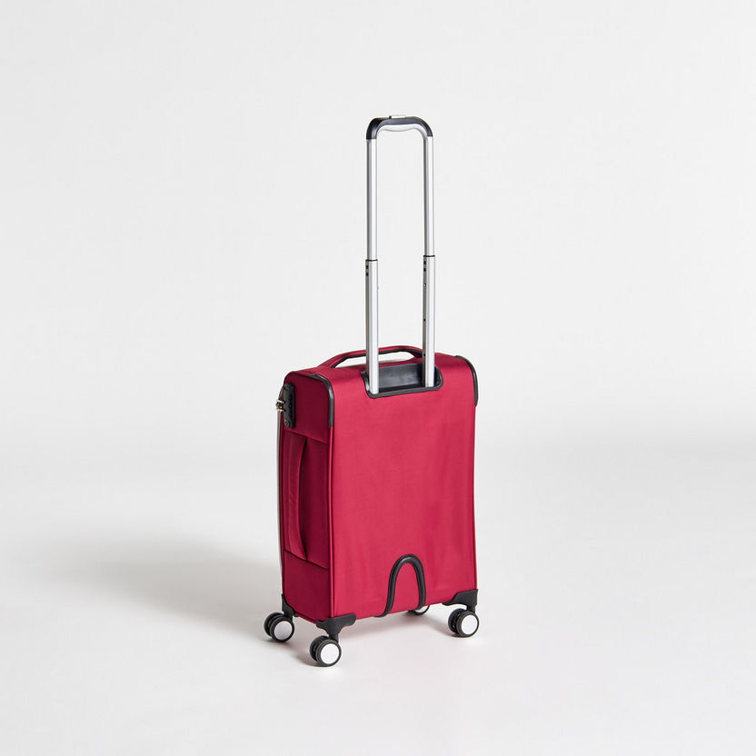 IT Softcase Luggage Trolley Bag with Retractable Handle and Wheels-Luggage-image-3