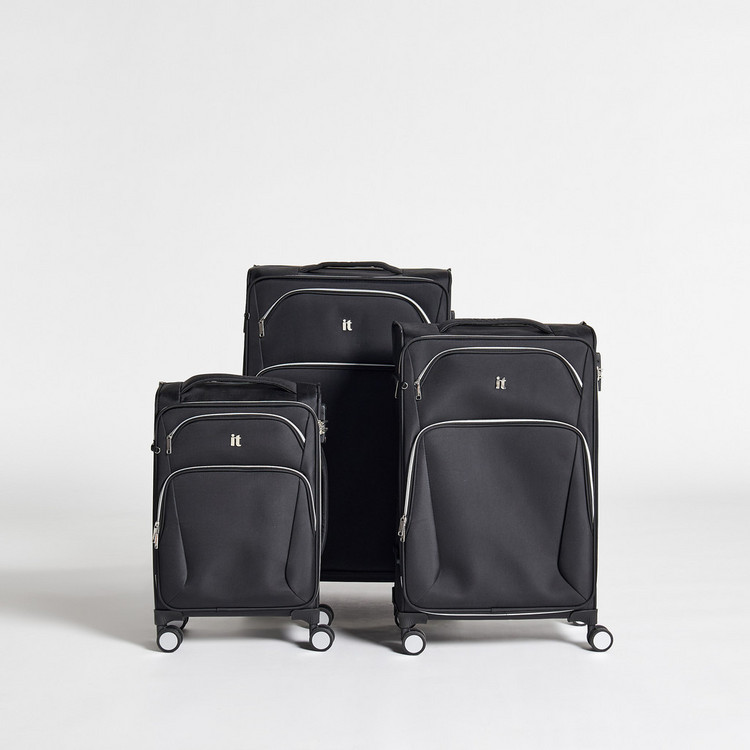 IT Softcase Trolley Bag with Retractable Handle and Wheels