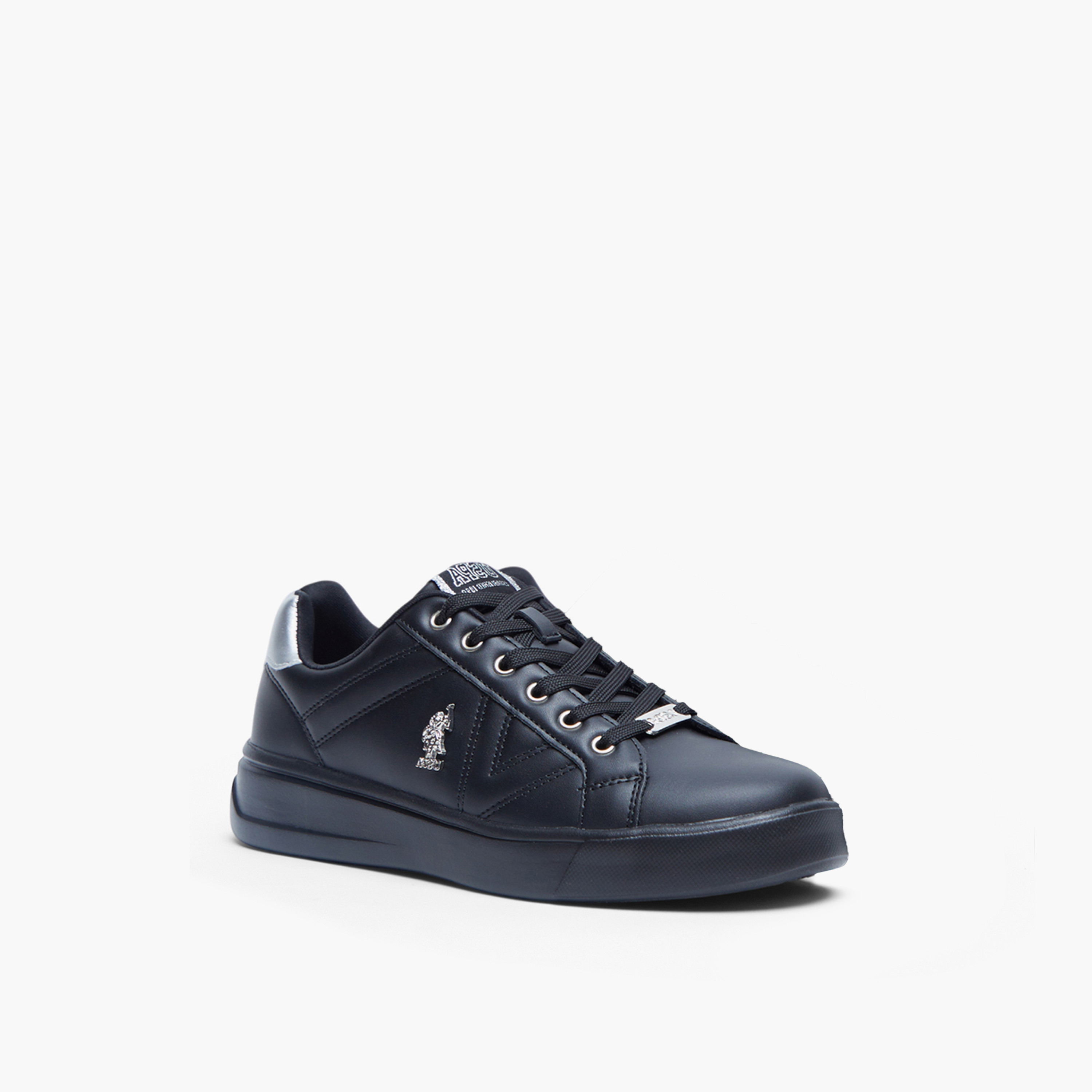 يو اس بولو اسن- حذاء رياضي برباط كاحل منخفض للنساء | EXXY-GLB-5FX-women-shoes-sneakers-image-1