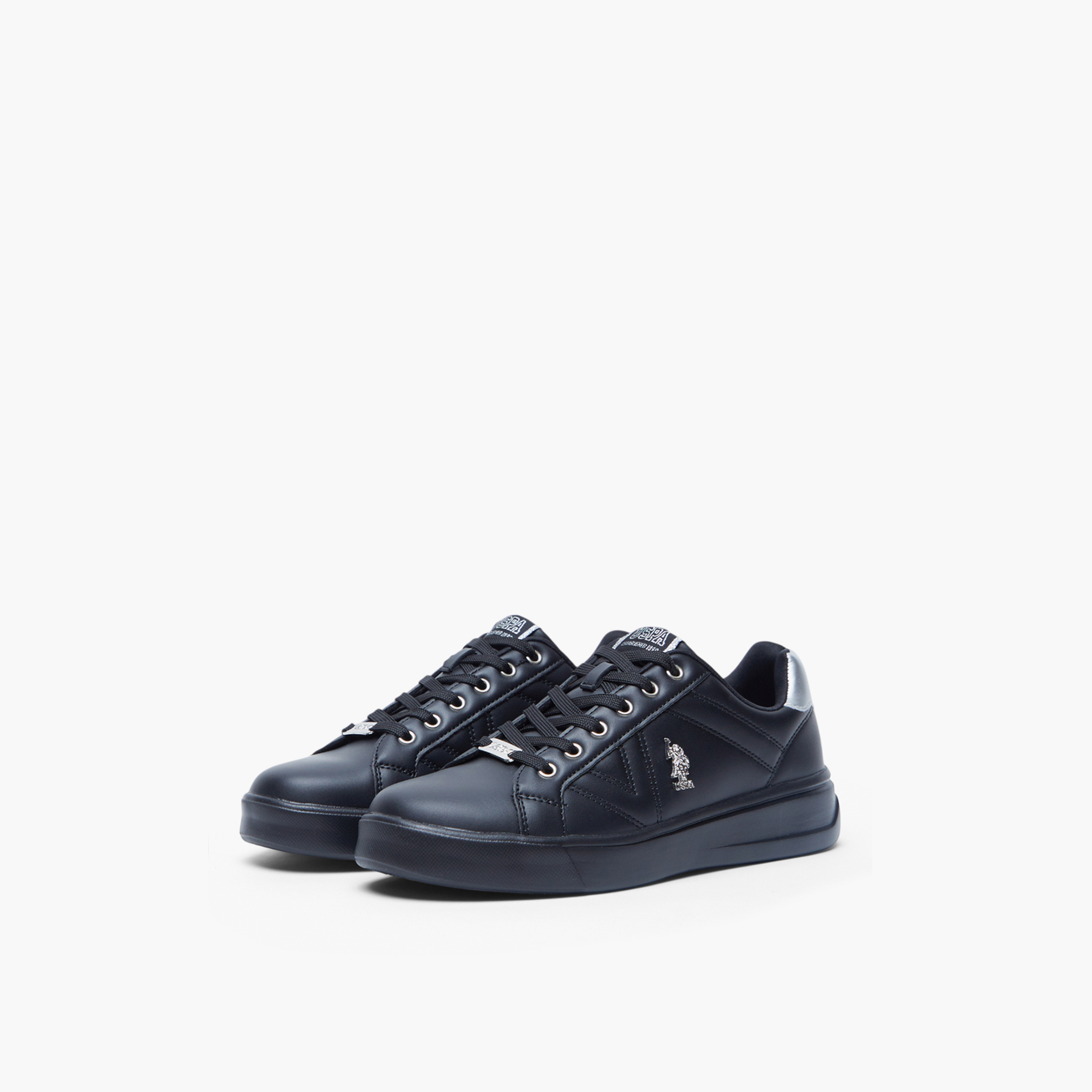 يو اس بولو اسن- حذاء رياضي برباط كاحل منخفض للنساء | EXXY-GLB-5FX-women-shoes-sneakers-image-2